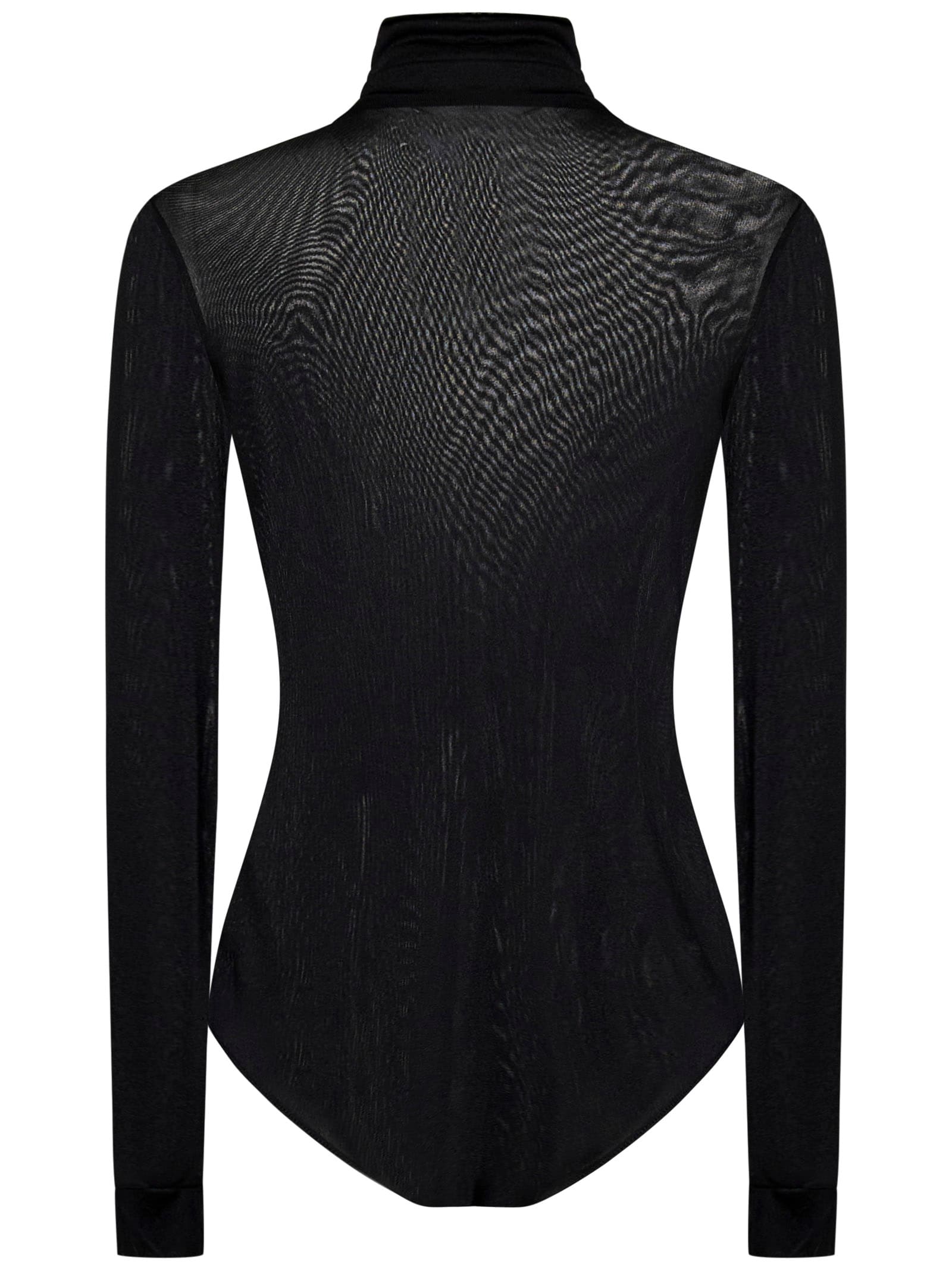 Shop Maison Margiela Bodysuit In Black