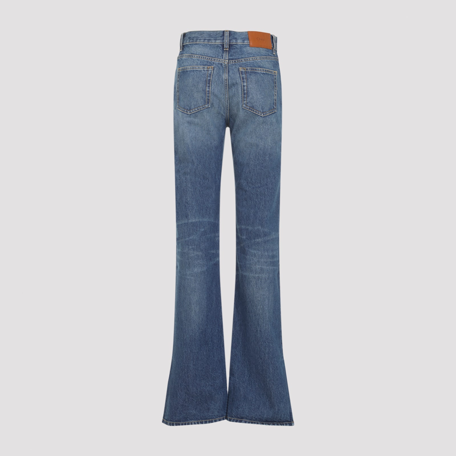 Chloé Straight Jeans In Blue