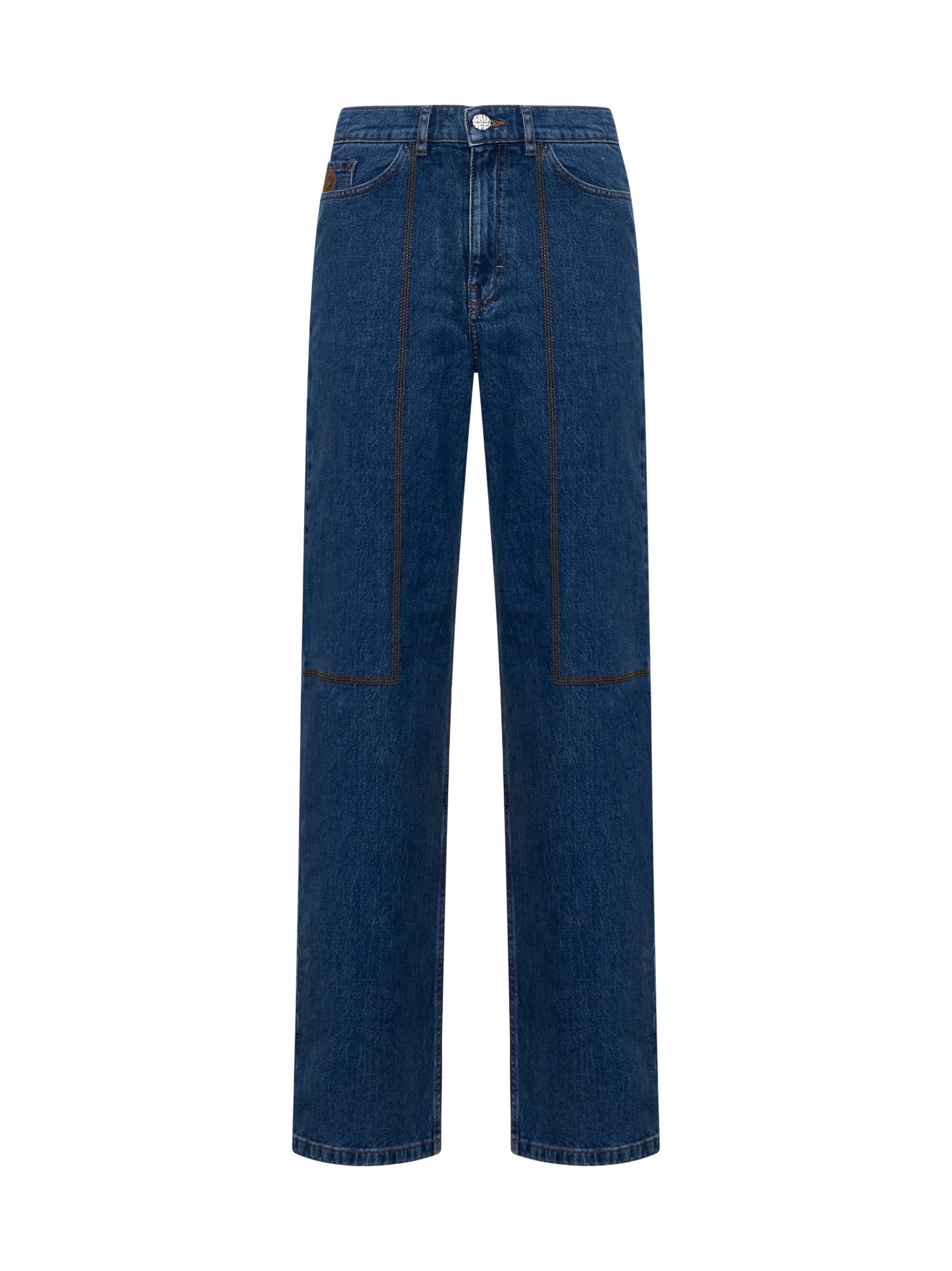 Shop Baum Und Pferdgarten Jeans In Classic Blue Denim