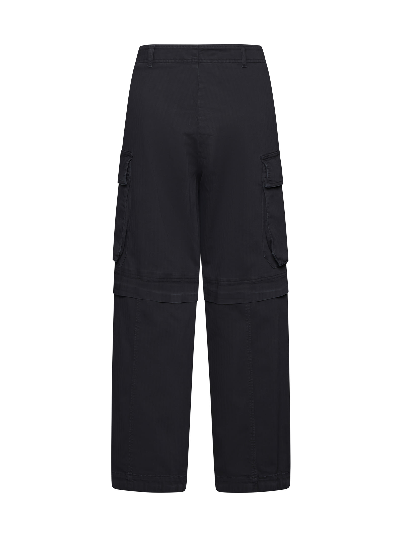 Shop Semicouture Pants In Black