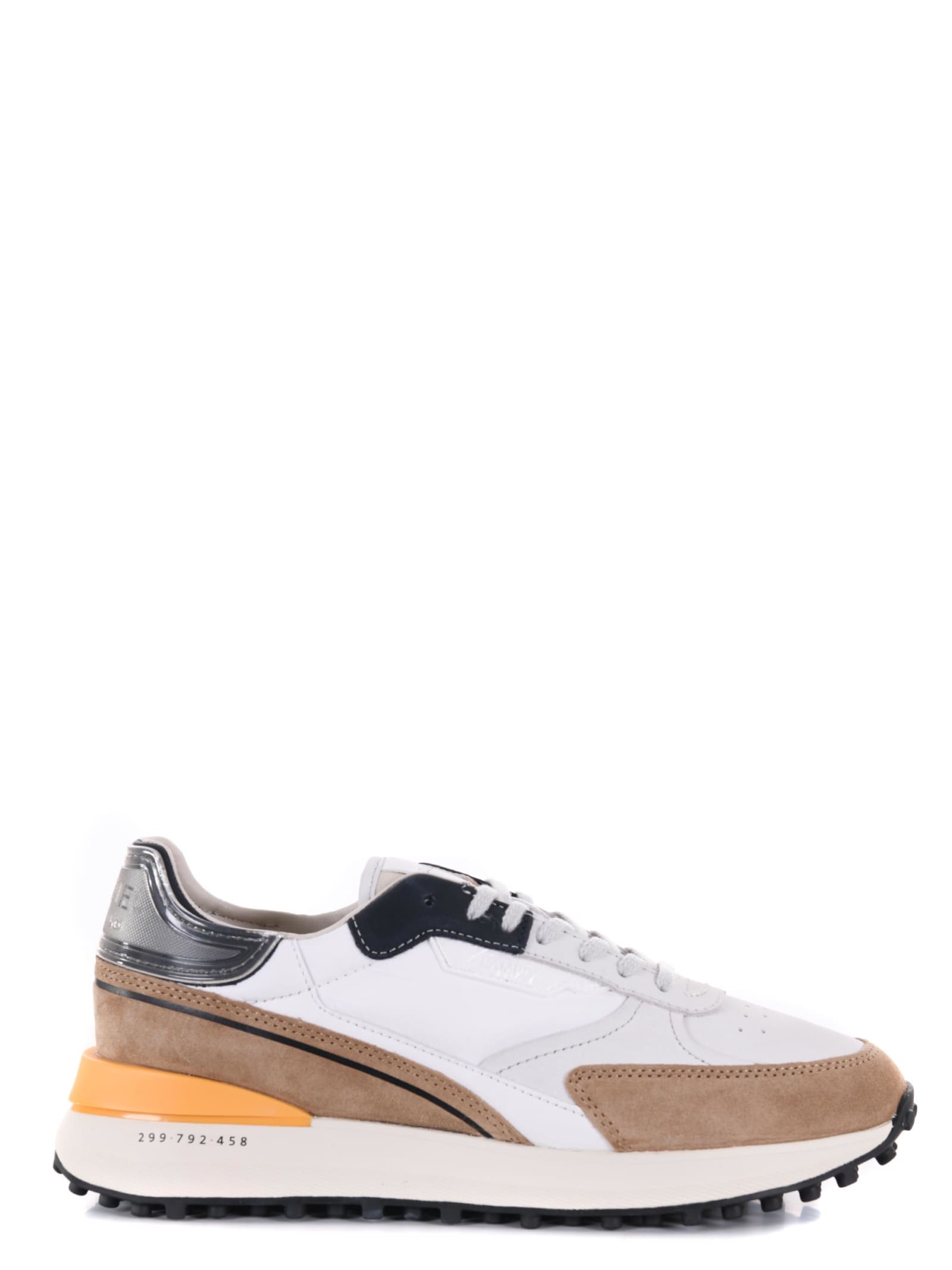 Shop Date Sneakers D.a.t.e. In Bianco/beige