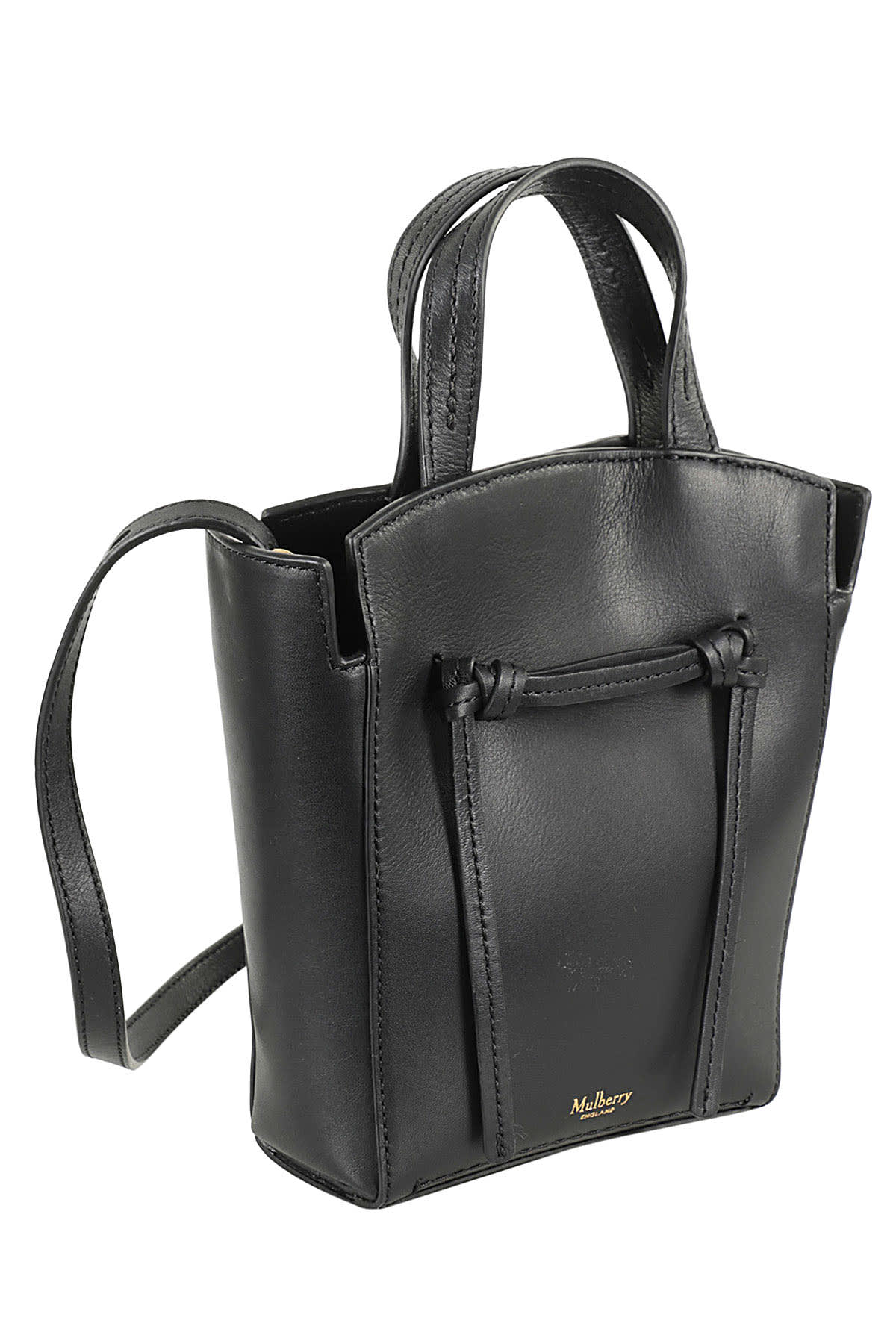 Shop Mulberry Clovelly Mini Tote In Black