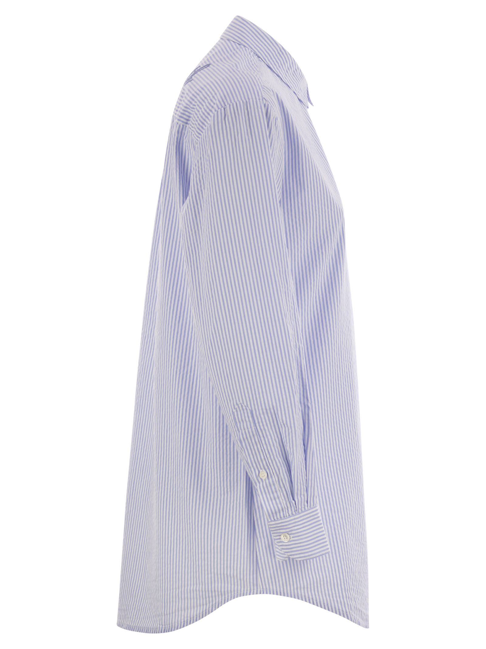 Mc2 Saint Barth Brigitte Seersucker Shirt