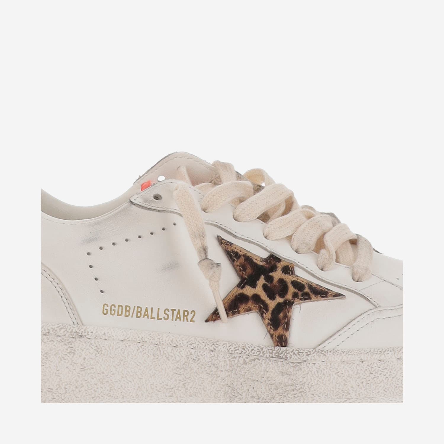 Golden Goose Ball Star Sneakers In White
