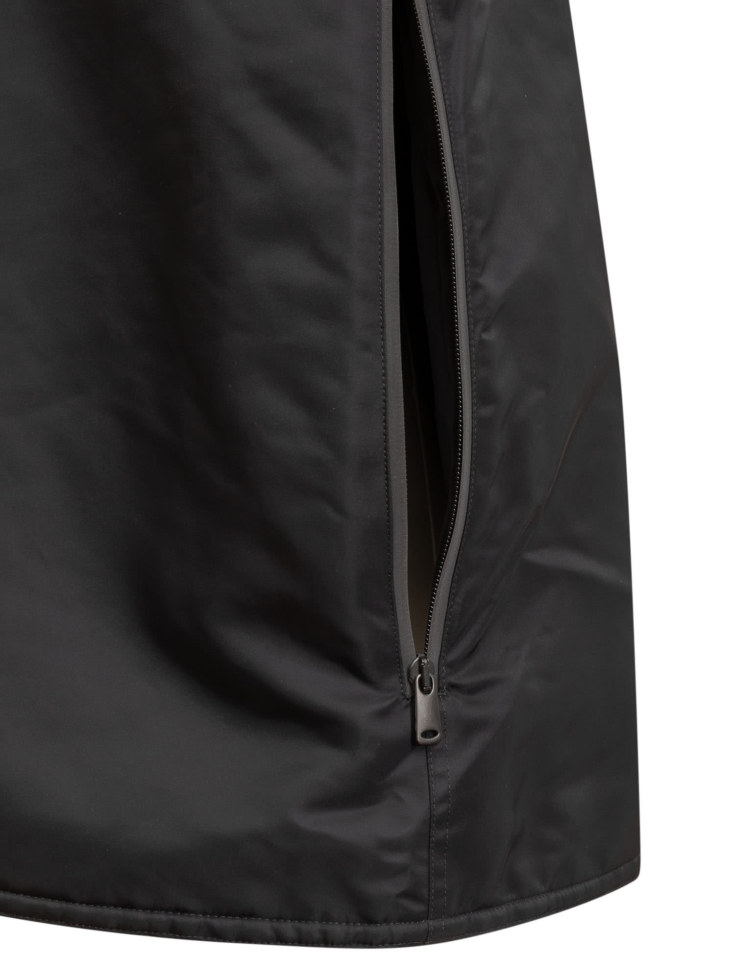 Coperni Logo-patch Bomber Cape In Black