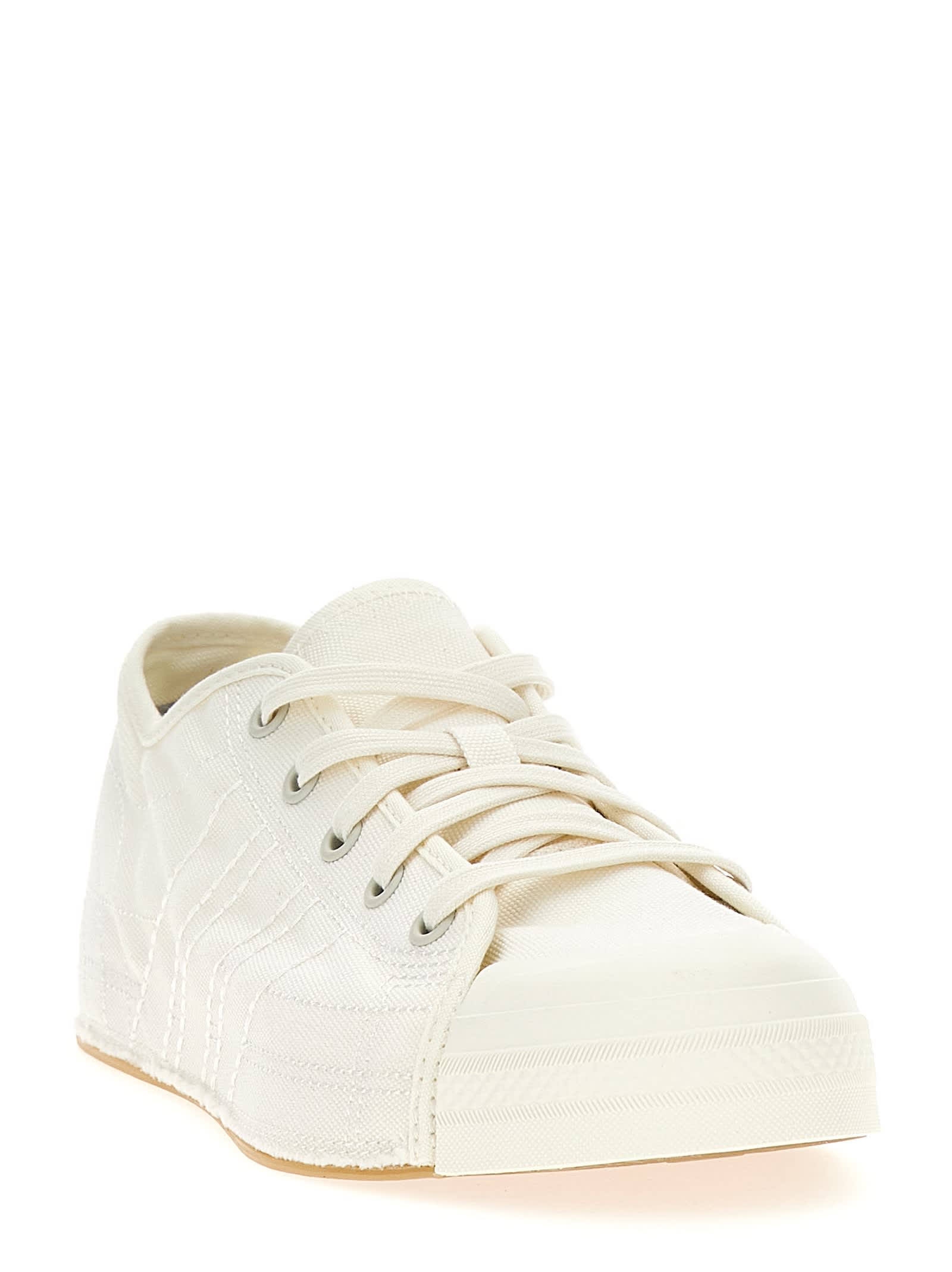 Y-3 Sneakers Low-top Textile Rubber Sole In White
