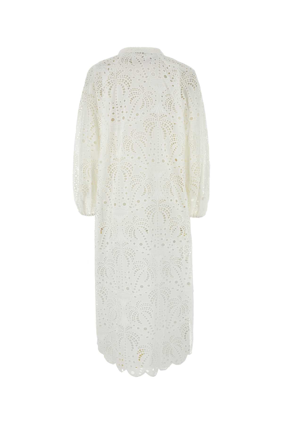 Shop Farm Rio White Broderie Anglaise Beach Robe