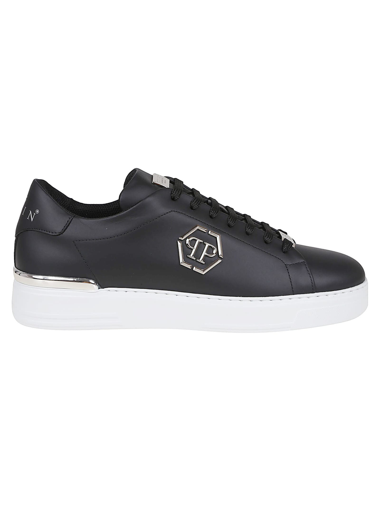 Philipp Plein Lo-top Sneakers Cocco Print Insert Hexagon In Multi