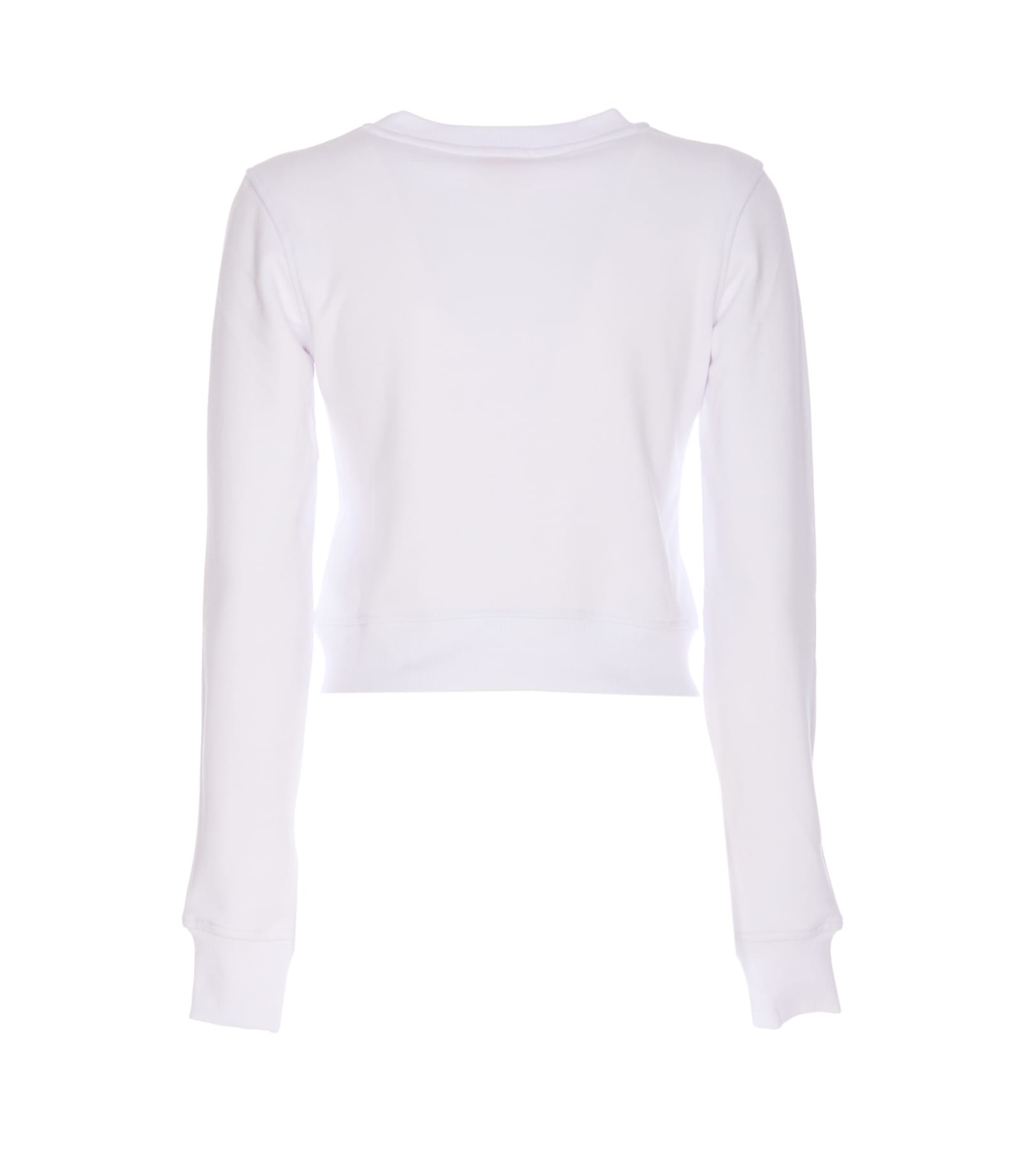 Shop Diesel F-slimmy Cropped Sweatshirt