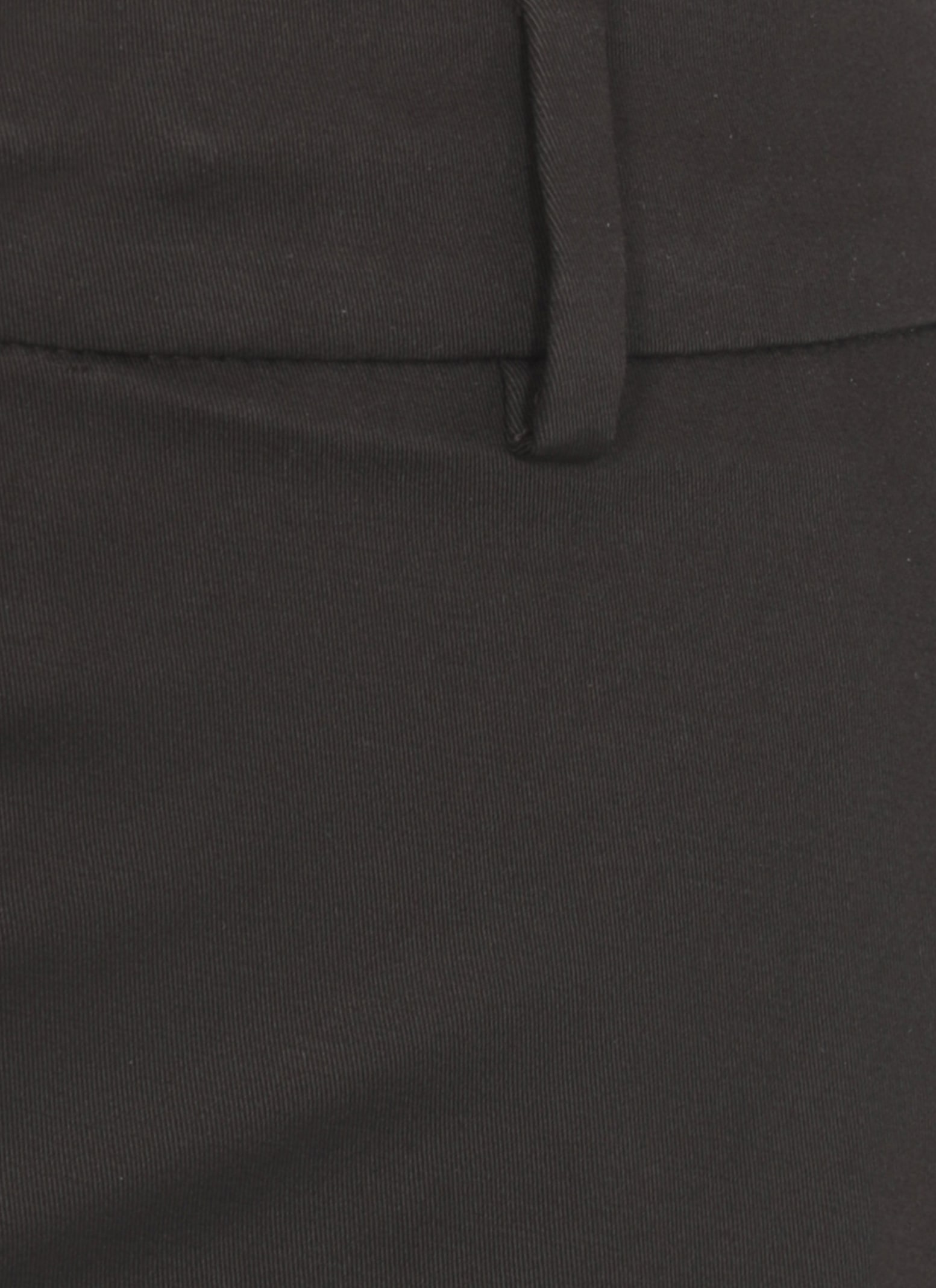 Pt Torino Tailored Black Cotton Pants With Front Fastening And Pocket Detail
