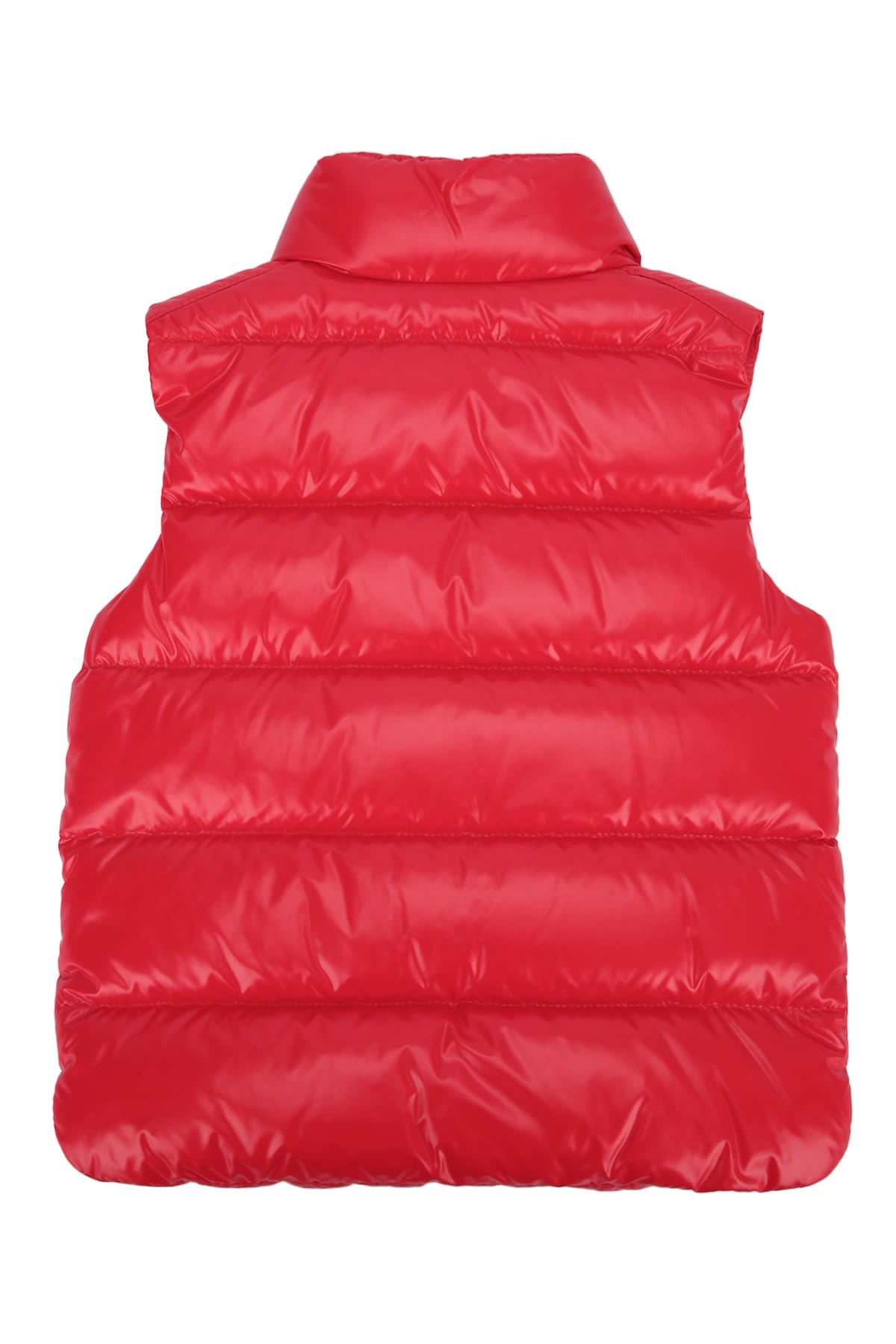 Moncler Tib Down Gilet In Red
