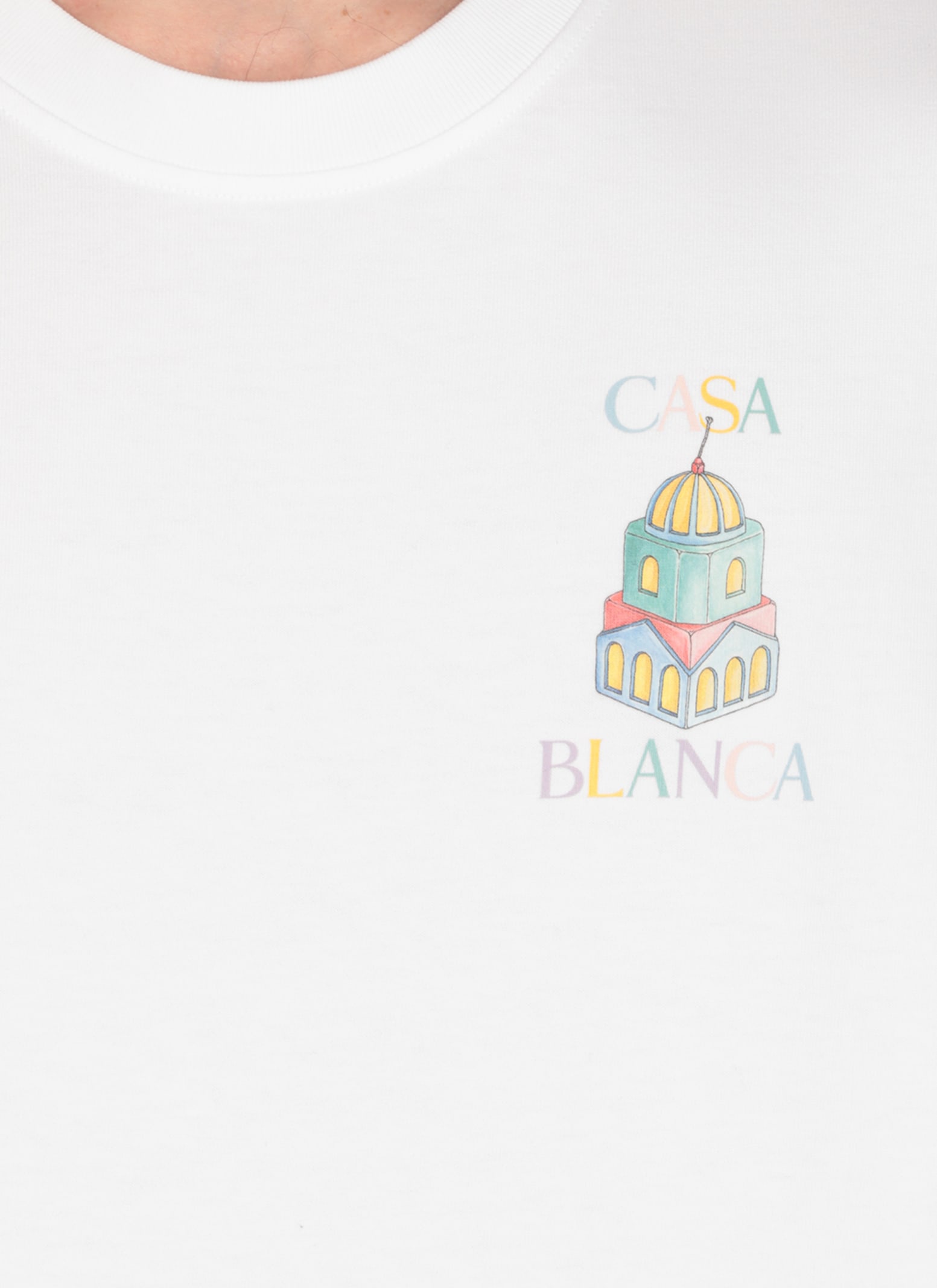 Shop Casablanca Objets En Vrac T-shirt In White