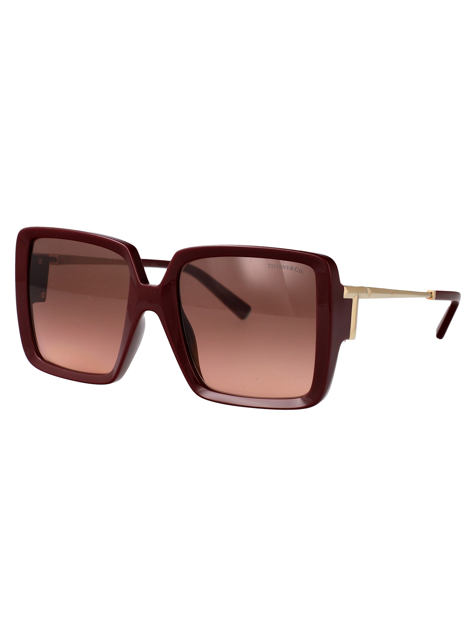 Tiffany & Co. 0tf4212u Sunglasses In 838913 Burgundy