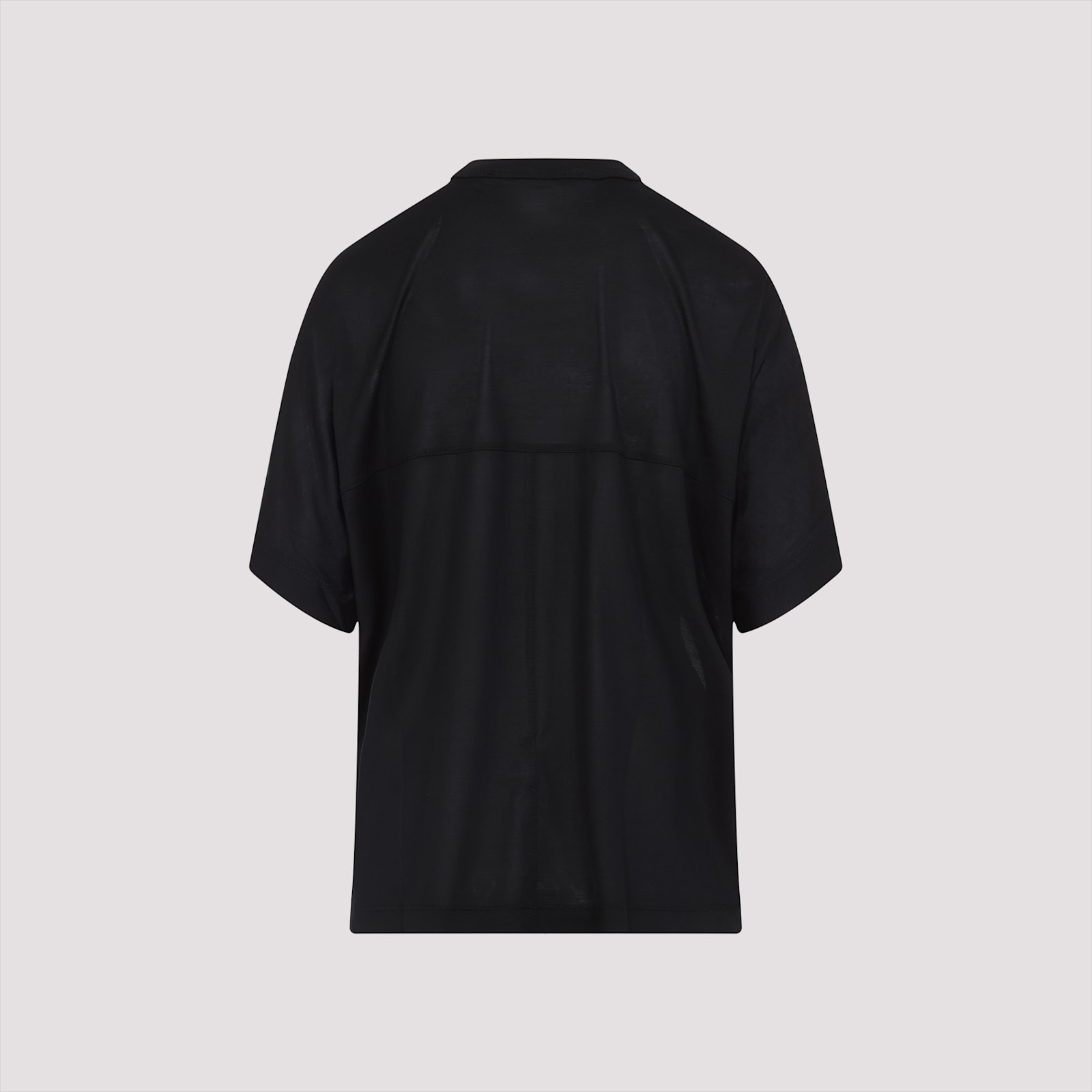 Shop Carven T-shirt In Deep Black