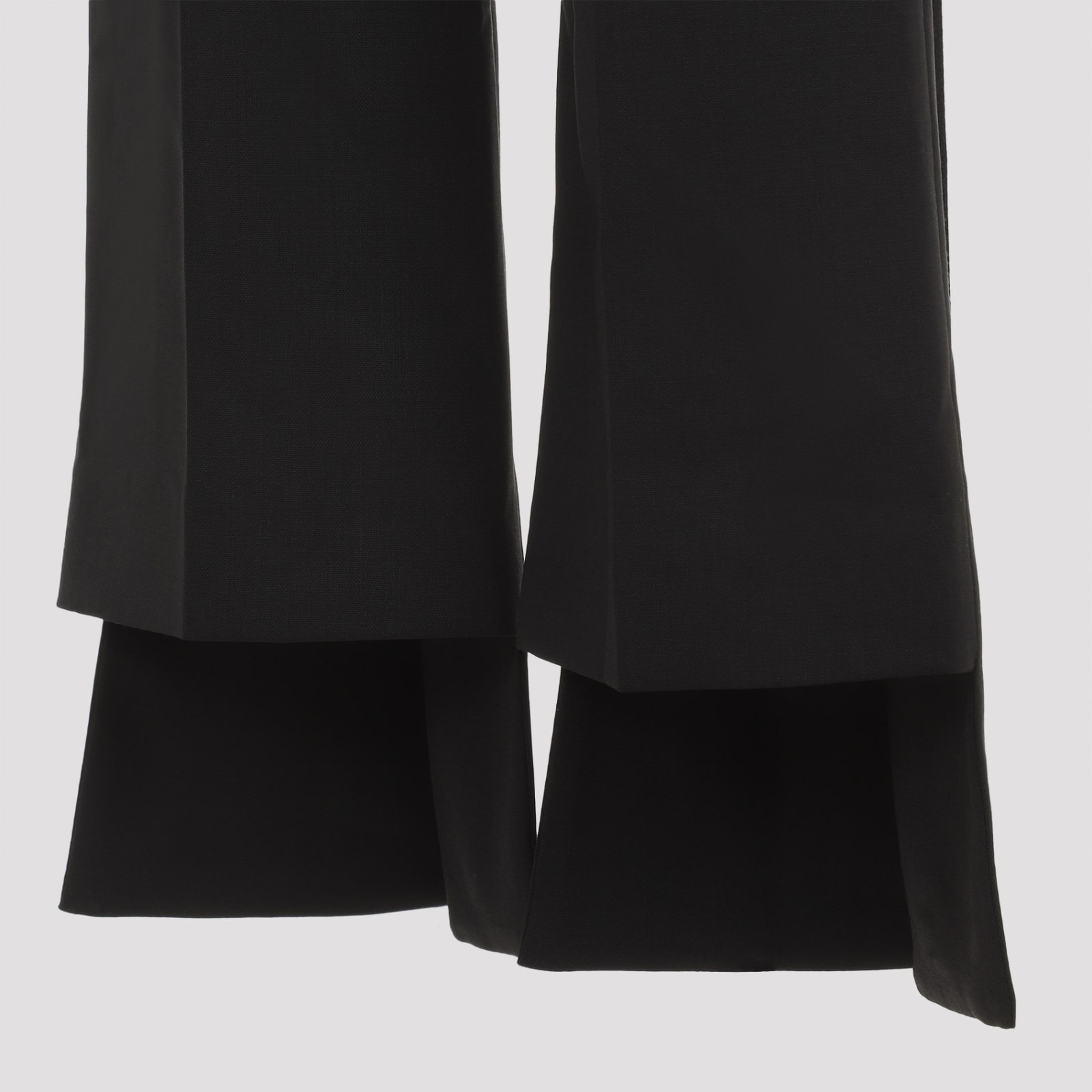 Shop Chloé Flare Pants In Black