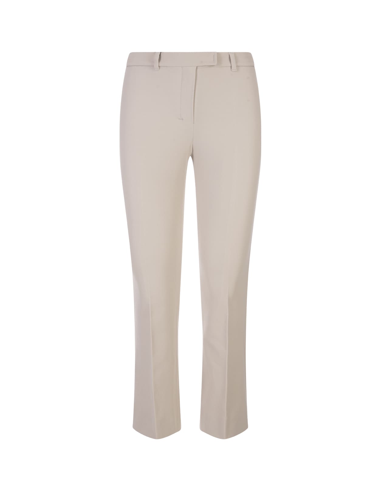'S MAX MARA ECRU UMANITA TROUSERS