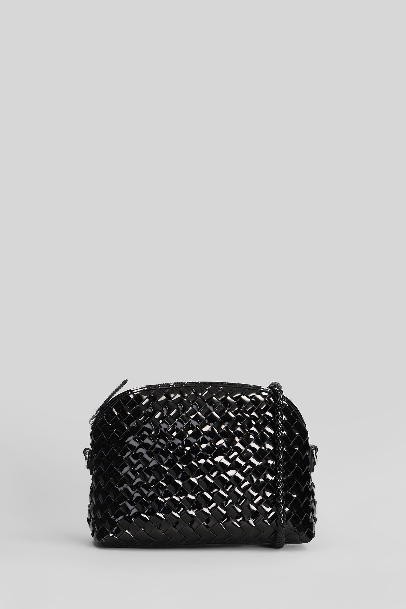 Dragon Diffusion Chunky Fellini Shoulder Bag In Black Leather In Black