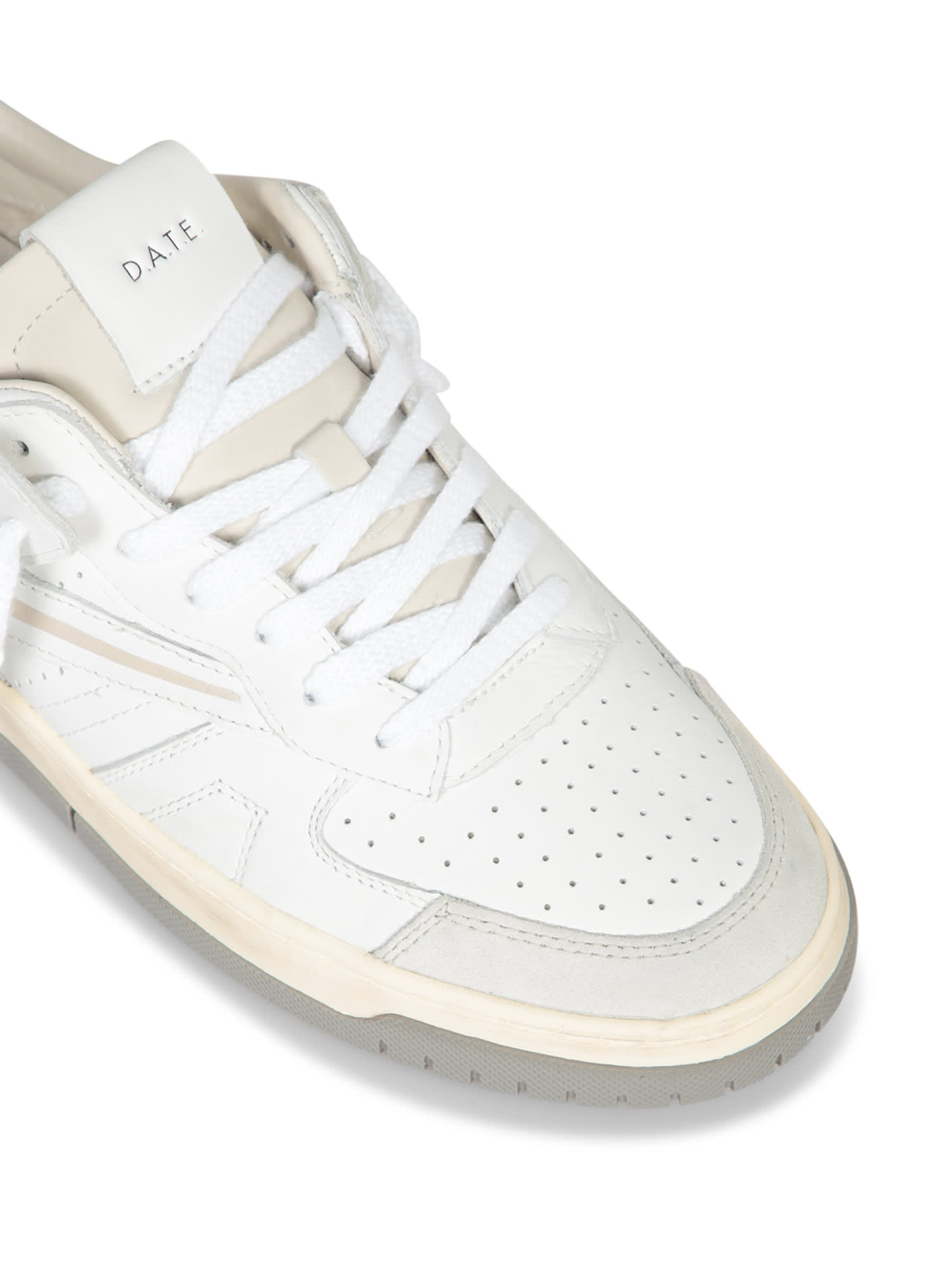 Shop Date Vintage White Skate Sneakers