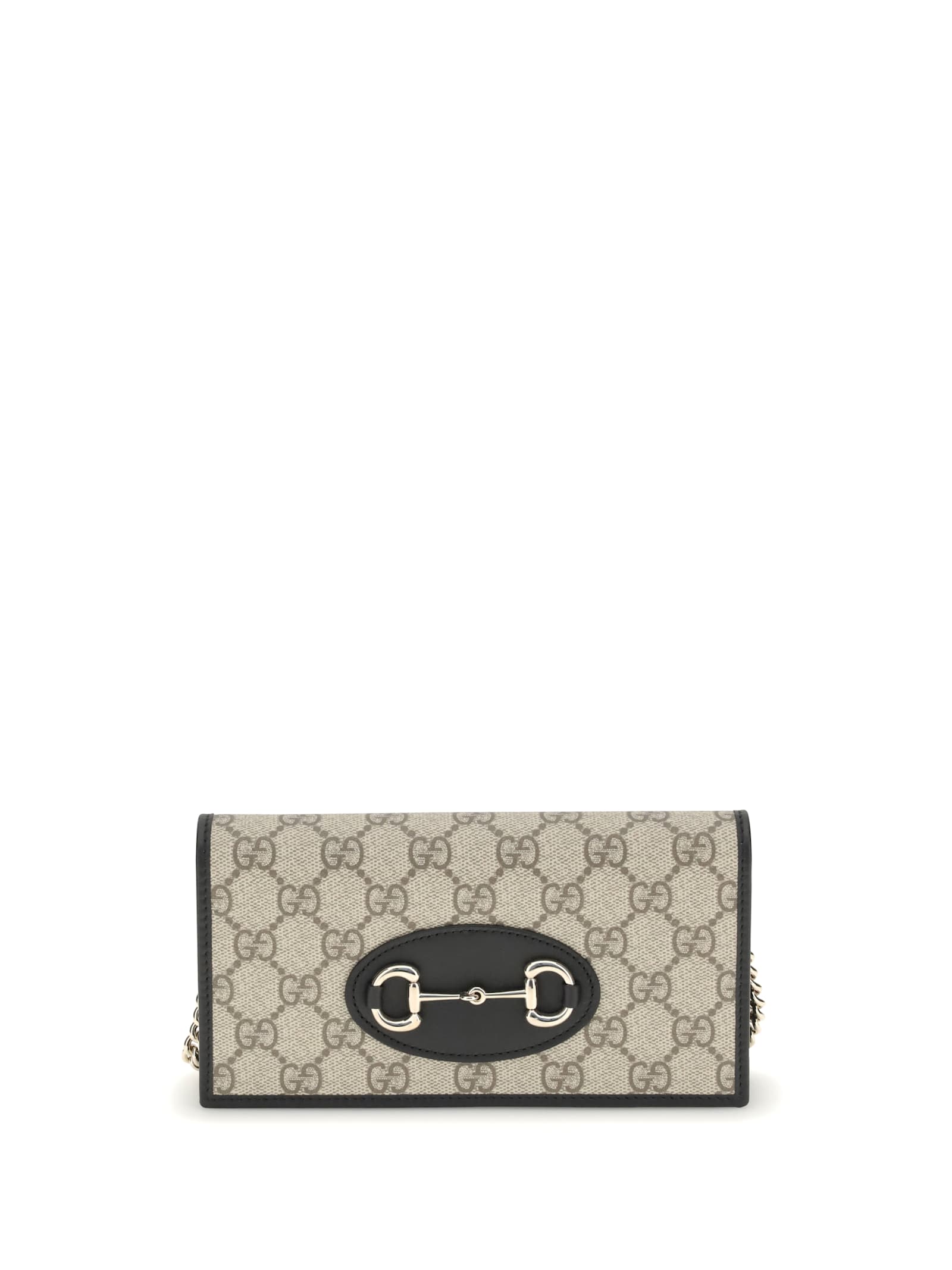 Gucci Horsebit Wallet In Gray
