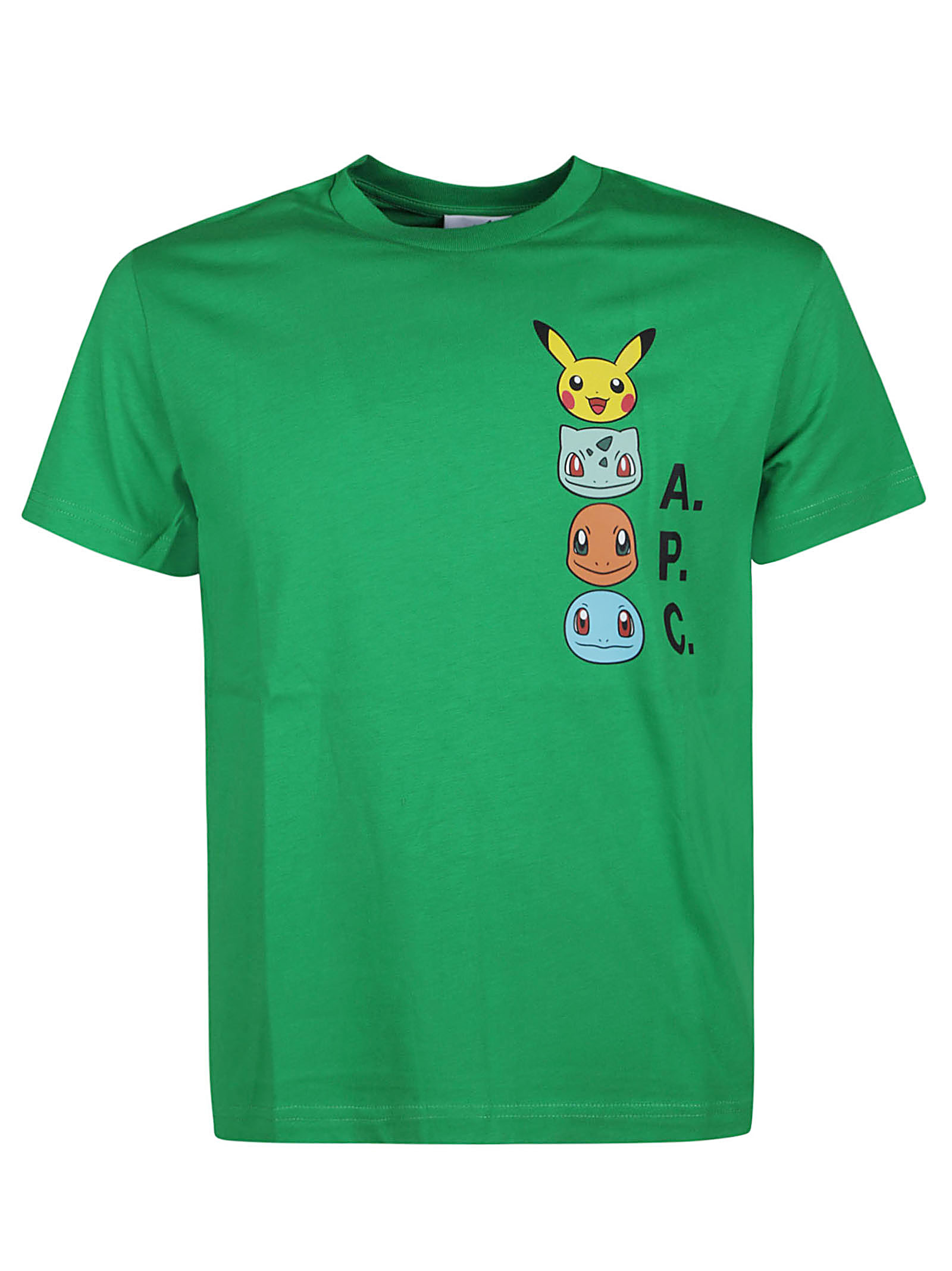 Apc Pokémon Portrait T-shirt In Vert