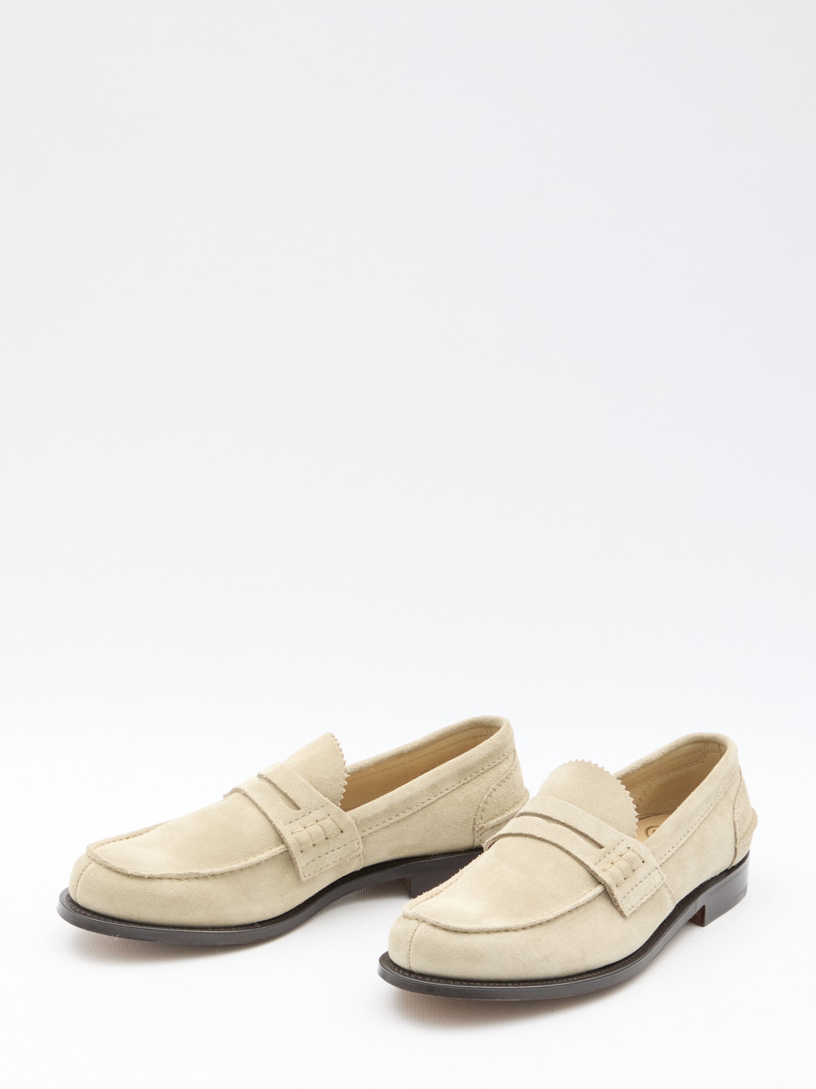 Shop Church's Pembrey Loafers In Beige