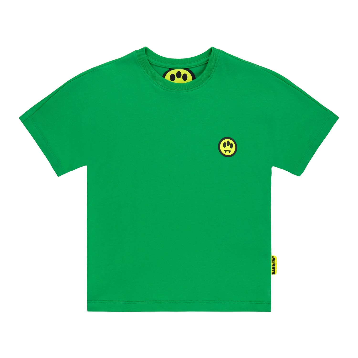 Barrow Kids' T-shirt With Print In Fern Green