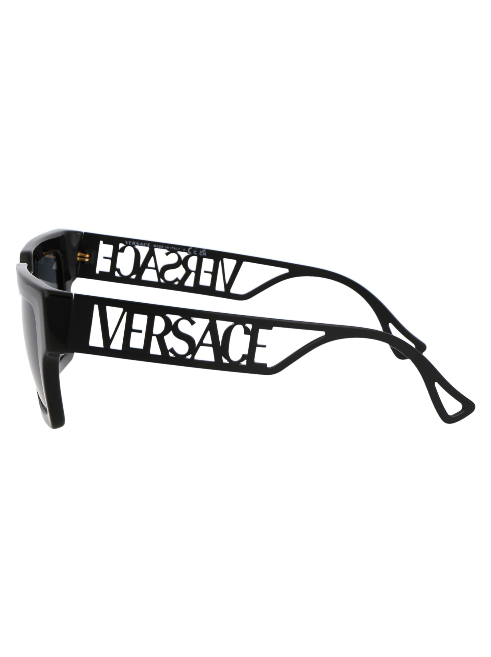 Shop Versace 0ve4431 Sunglasses In 538087 Black