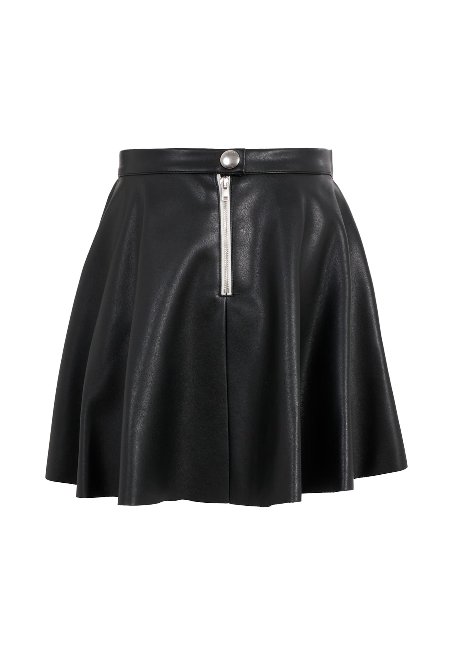 Marni Black Skirt For Girl With Logo In Black
