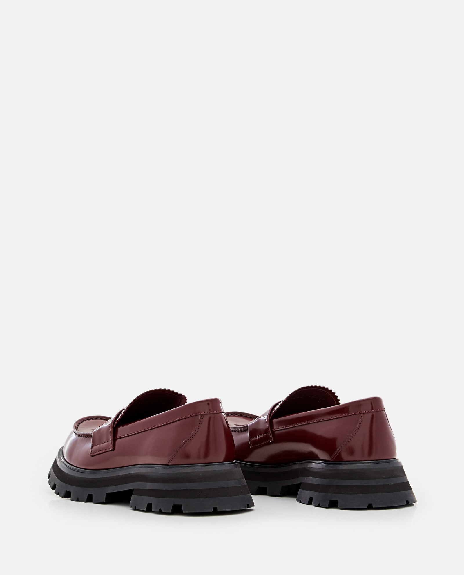 Alexander Mcqueen Mocassini In Red