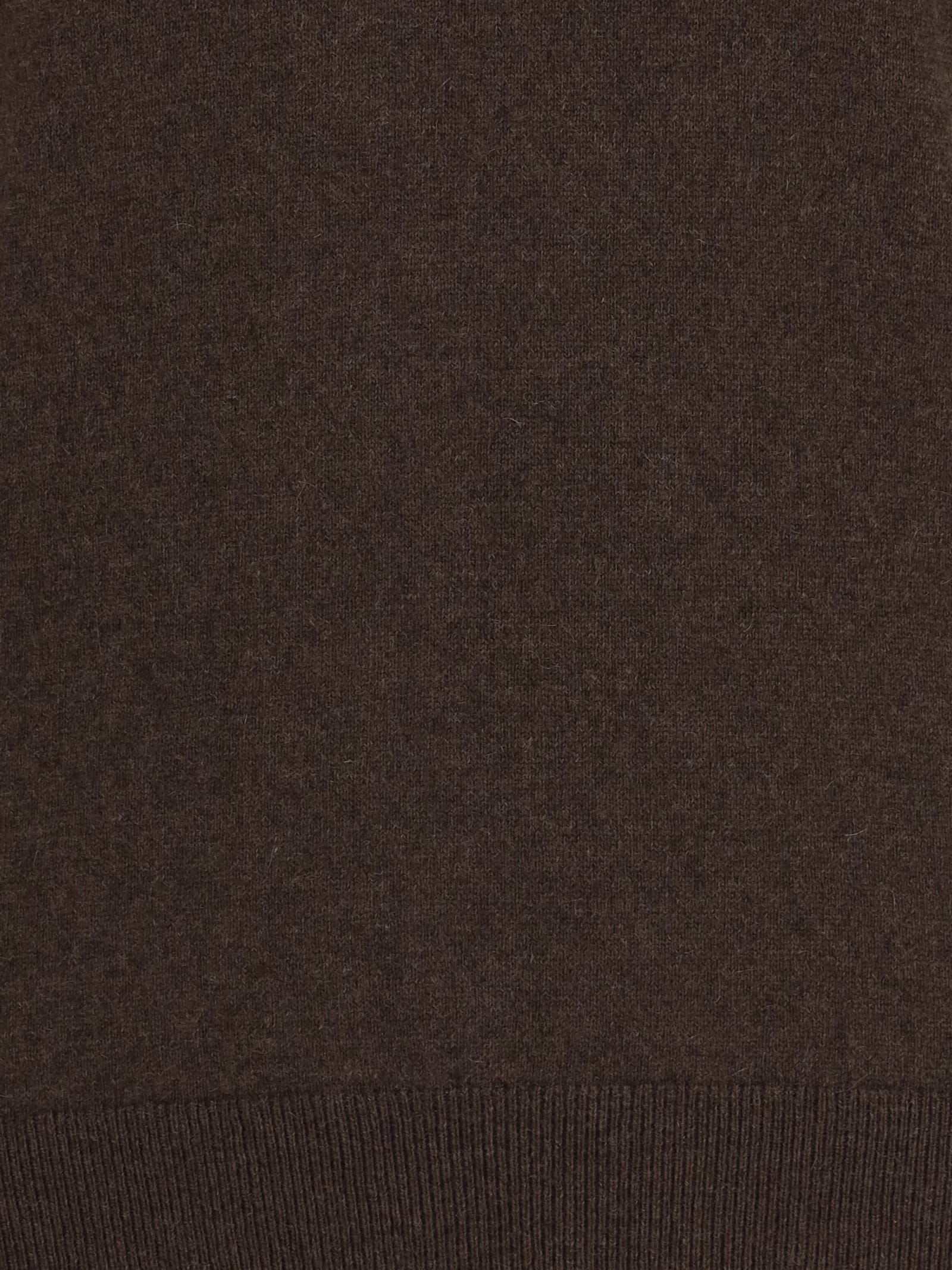 Cruciani Crew-neck Long-sleeves Sweater In Brown