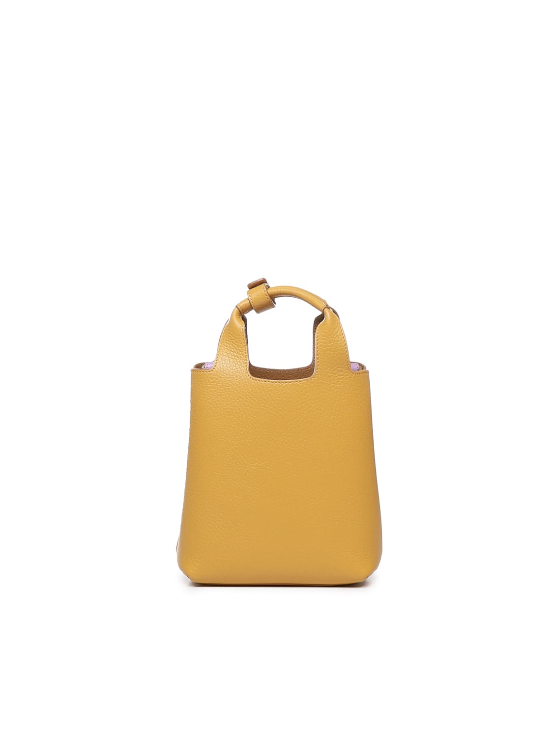 Shop Hogan Shopping Mini  H-bag In Yellow