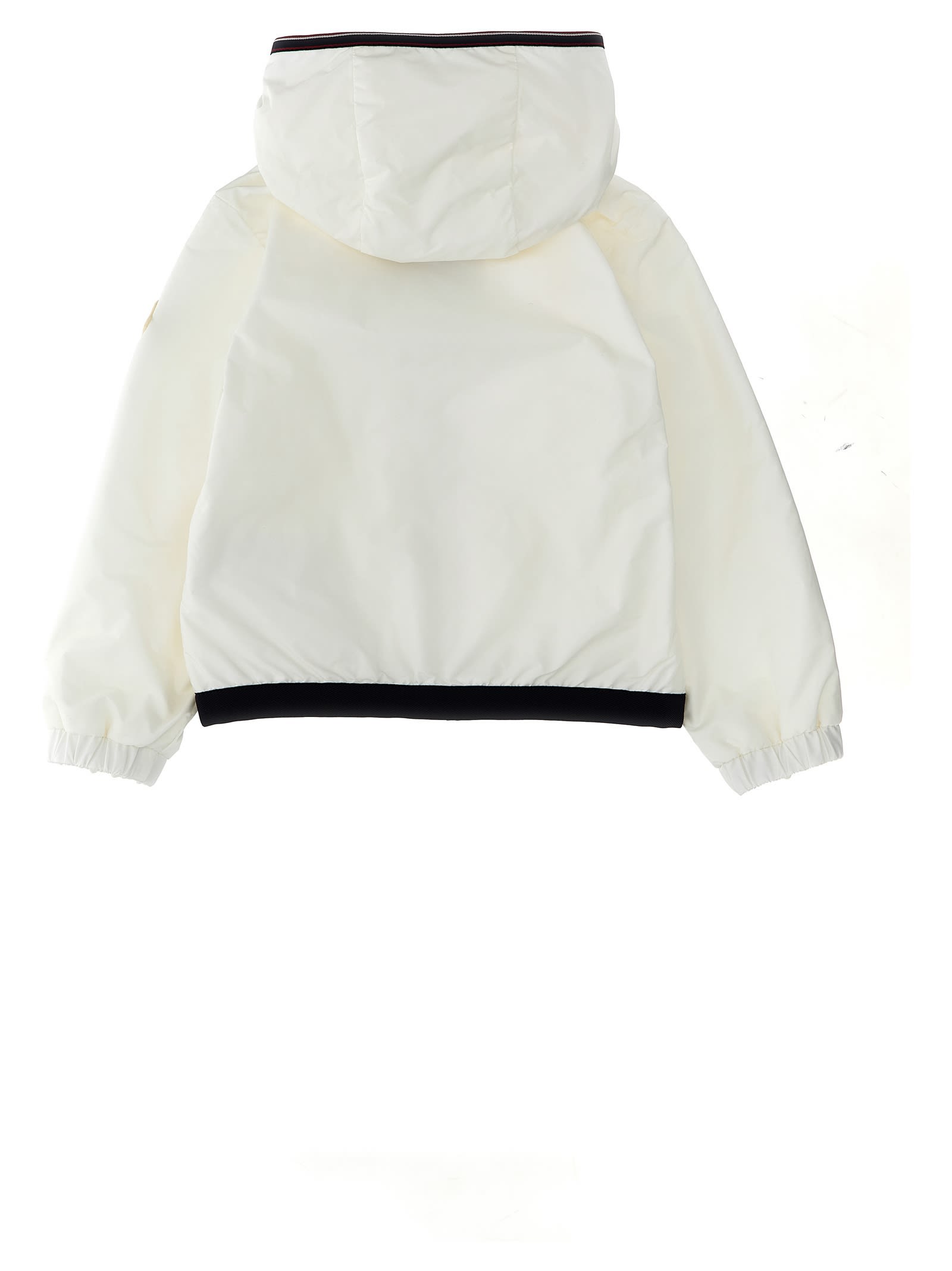 Shop Moncler Anton Hooded Jacket In White