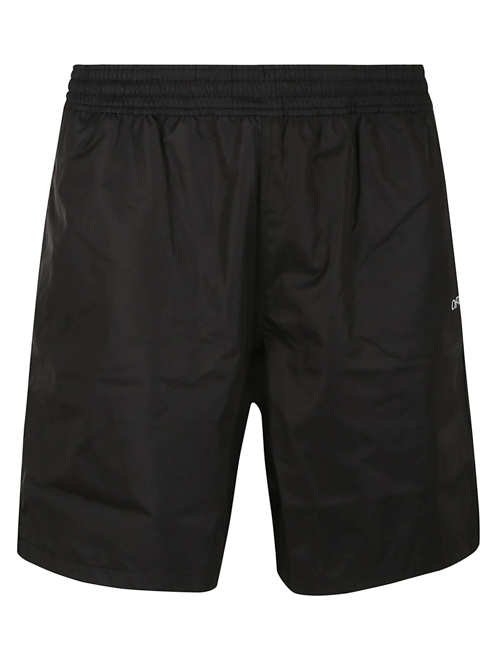 Off-White Kids monogram-print Swim Shorts - Farfetch