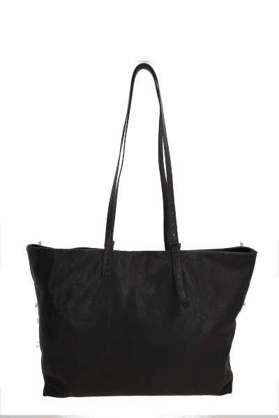 Ann Demeulemeester Buckle Detailed Tote Bag In Nero