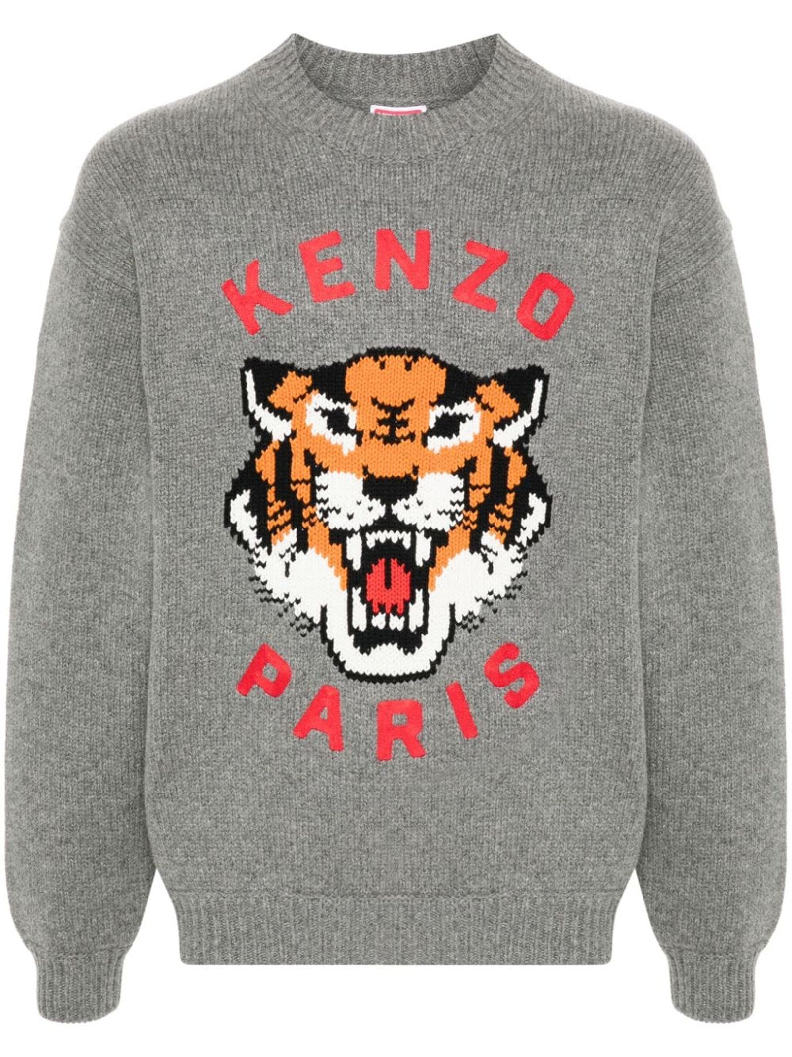 Shop Kenzo Sweaters Grey