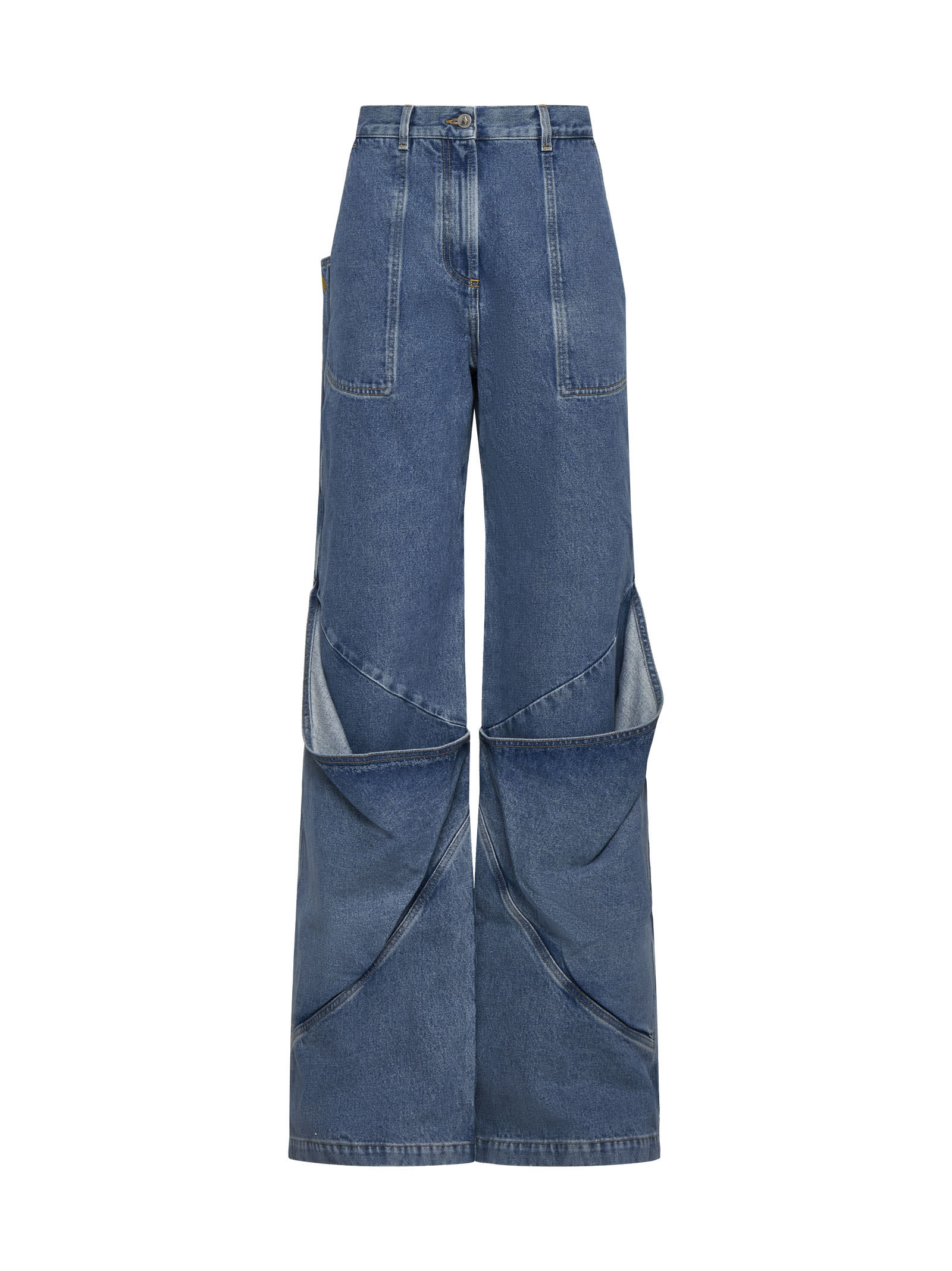 Shop Attico Jeans In Blu