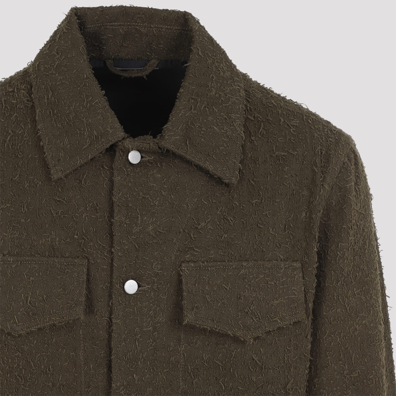 Shop Craig Green Towel Jacket In Olive