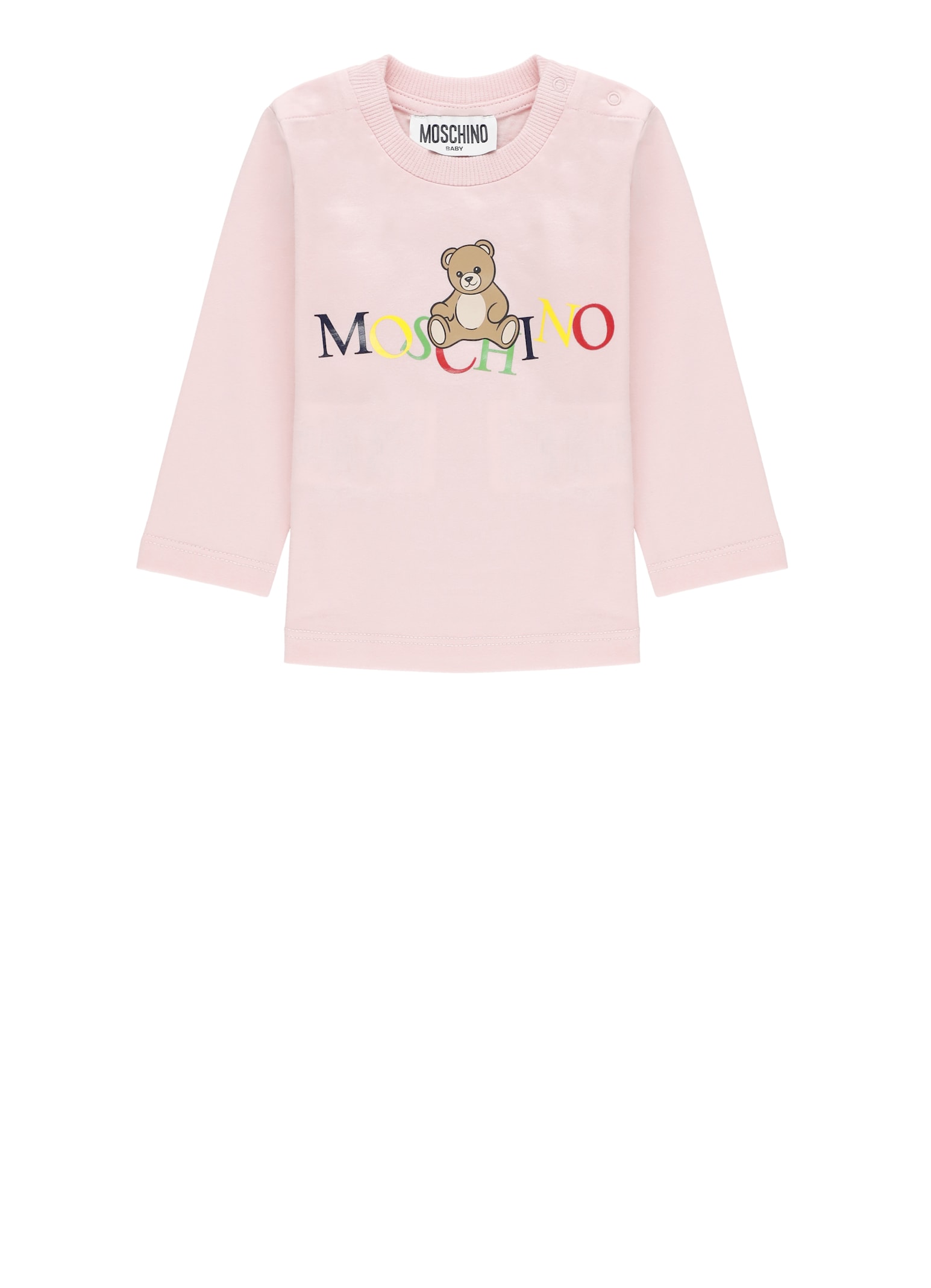 Moschino Teddy T-shirt In Pink