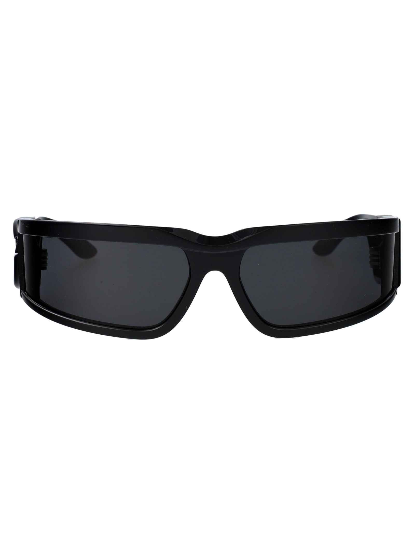 Shop Dolce &amp; Gabbana Eyewear 0dg6198 Sunglasses In 501/87 Black