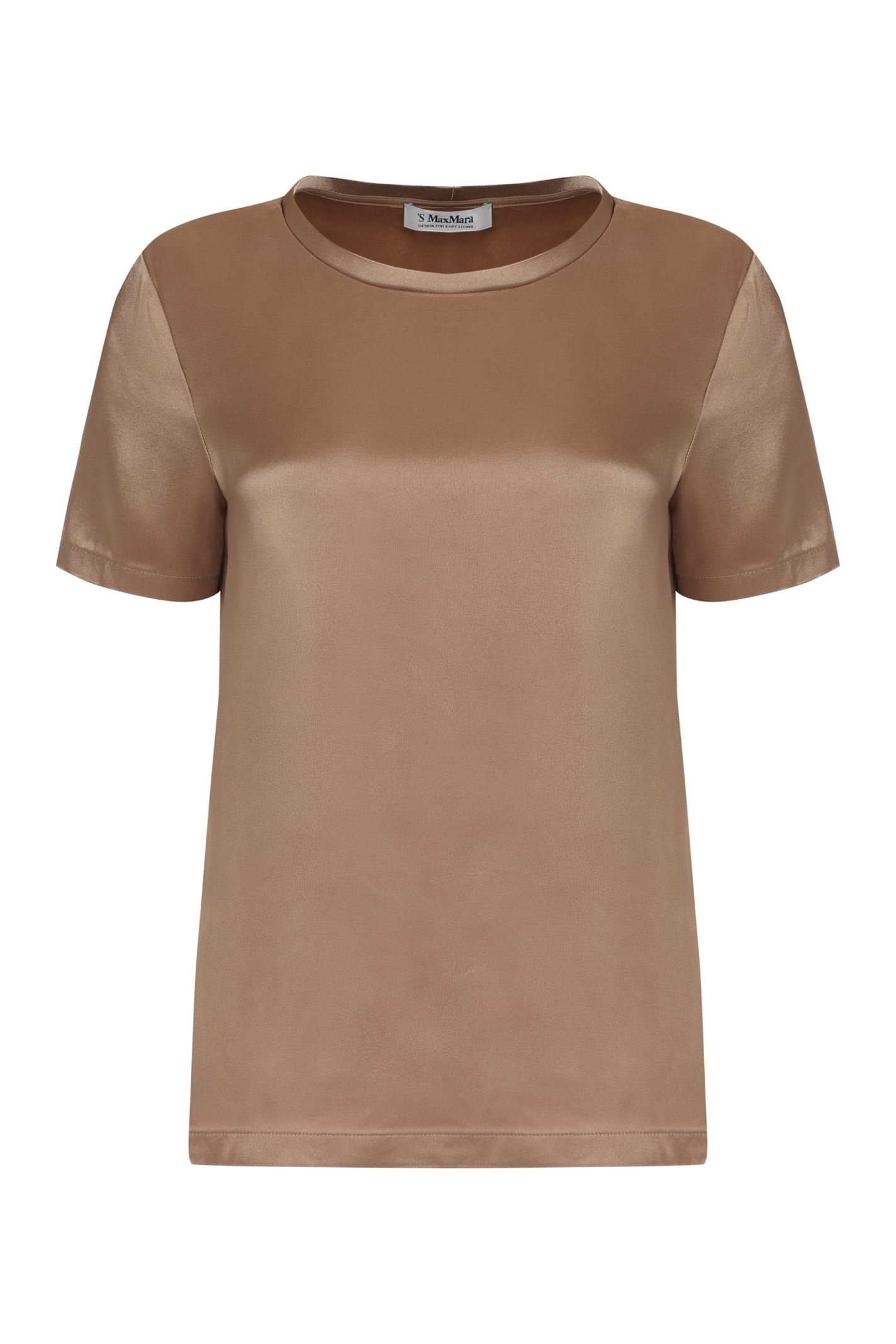 'S MAX MARA REBECCA VISCOSE CREW-NECK T-SHIRT