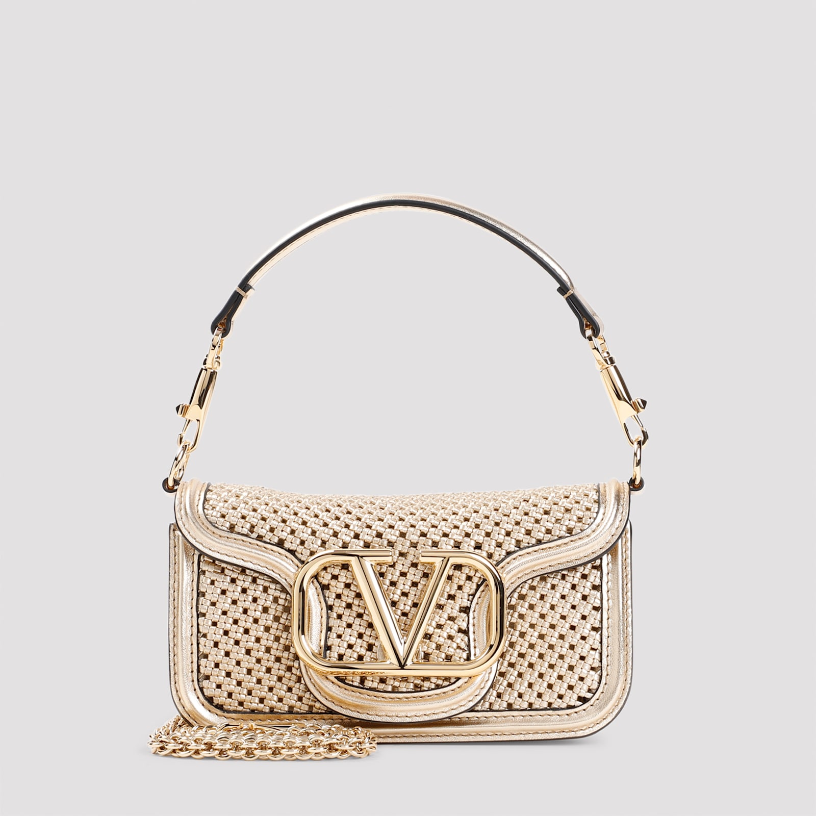 Shop Valentino Small Locò Shoulder Bag In L Mekong