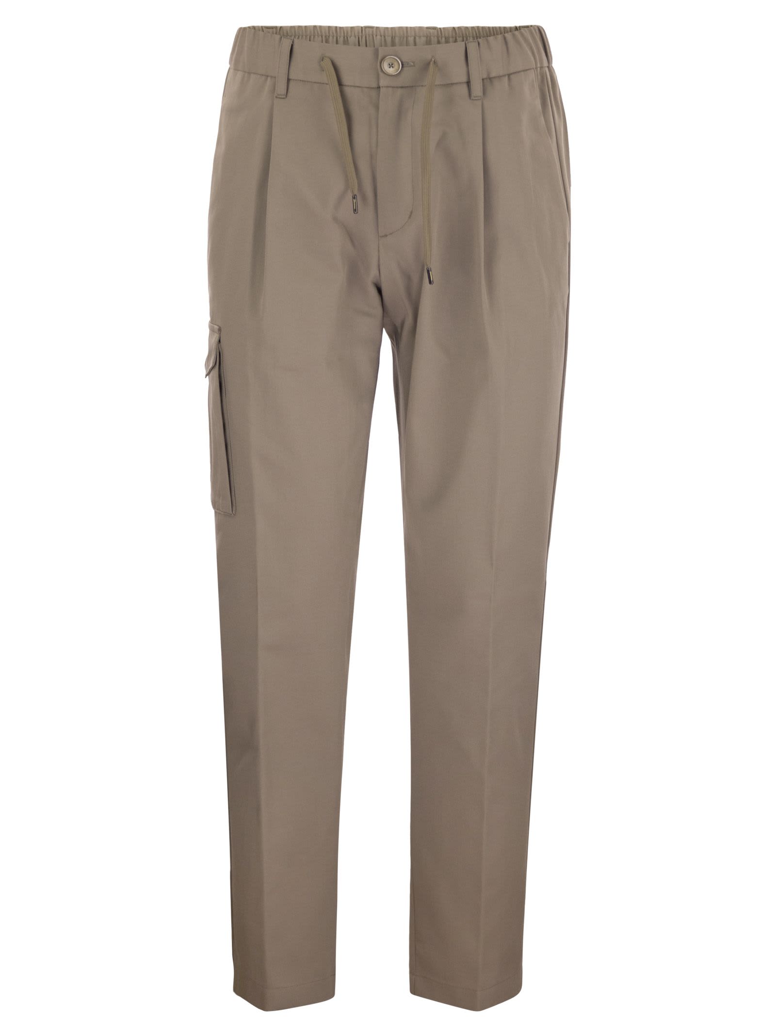 Pure Cotton Resort Cargo Trousers