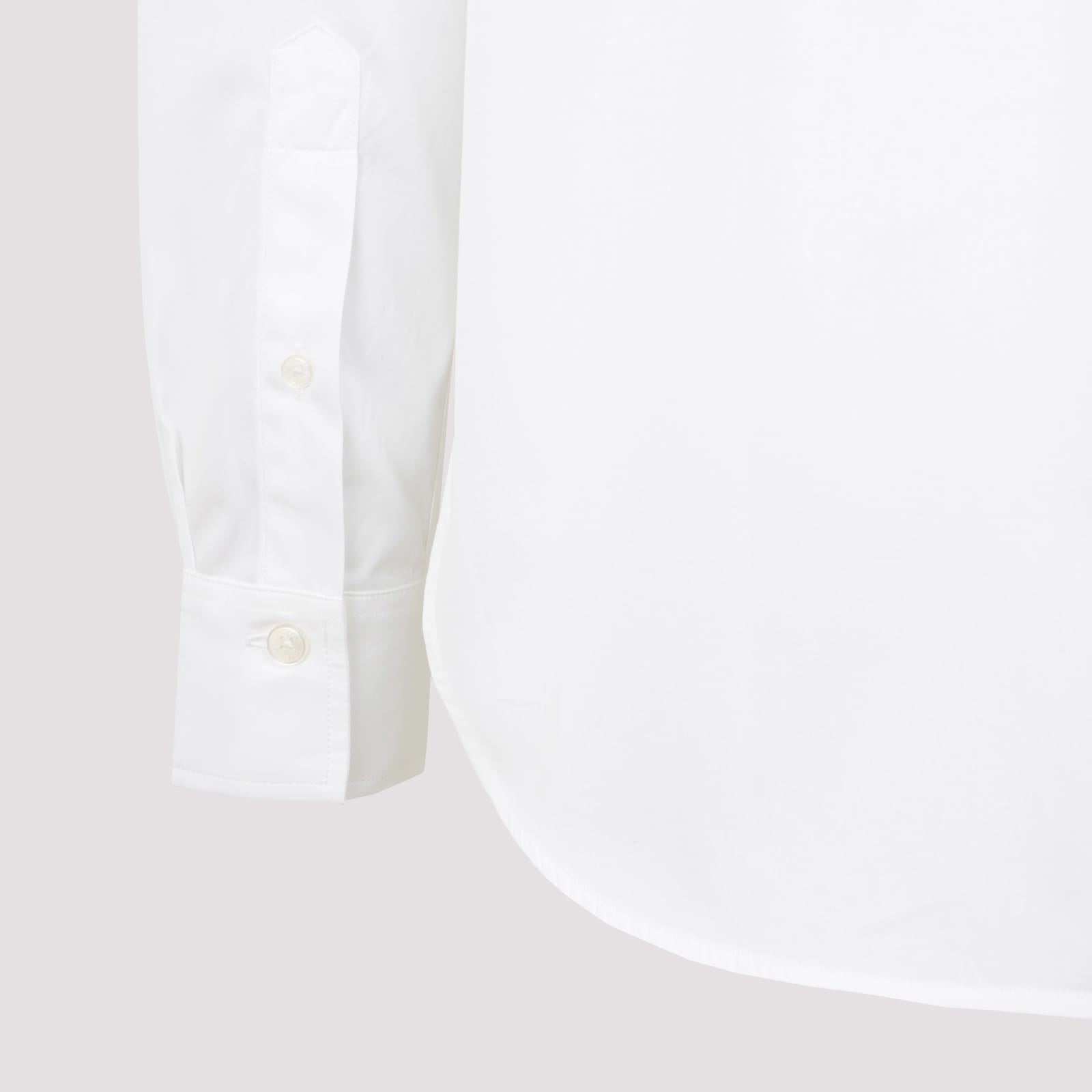 Shop Totême Signature Shirt In White