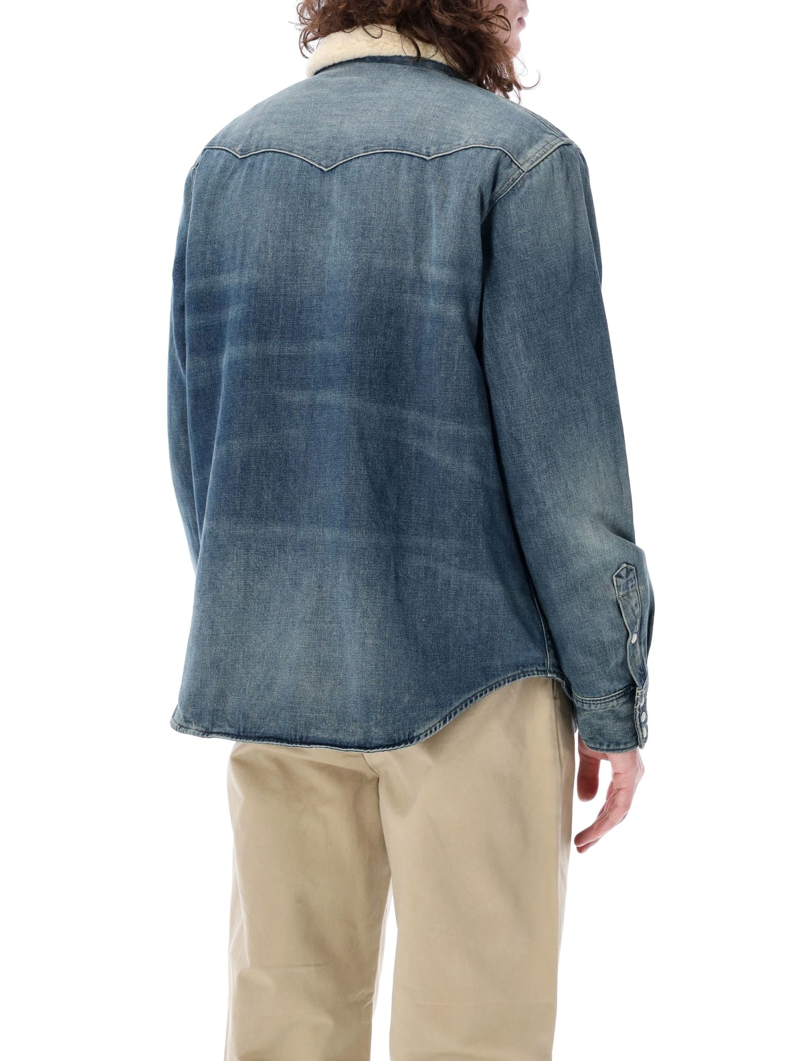 Shop Polo Ralph Lauren The New Denim Project Jacket In Blue