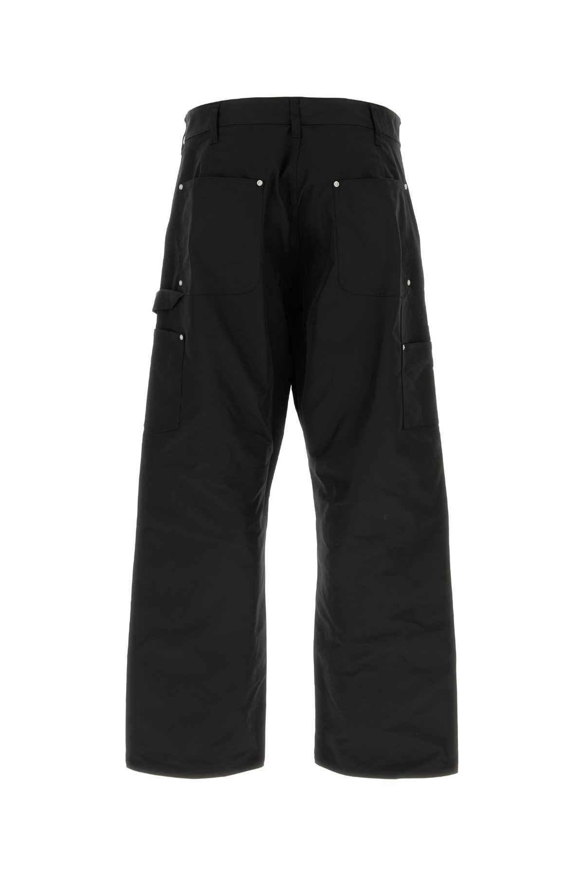 Shop Junya Watanabe Black Polyester Cargo Pant