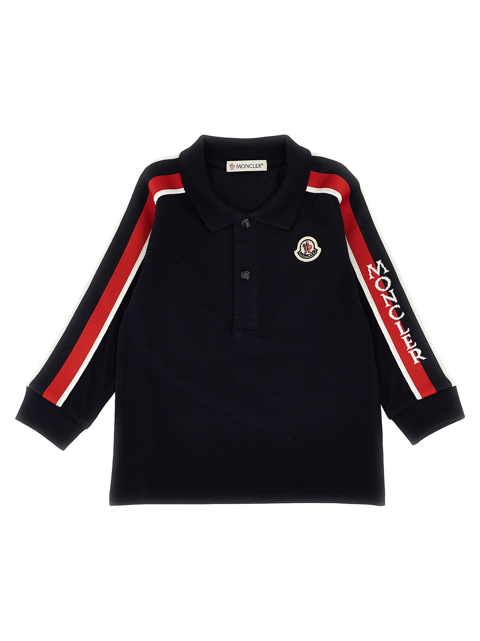 Moncler Polo Contrasting Bands