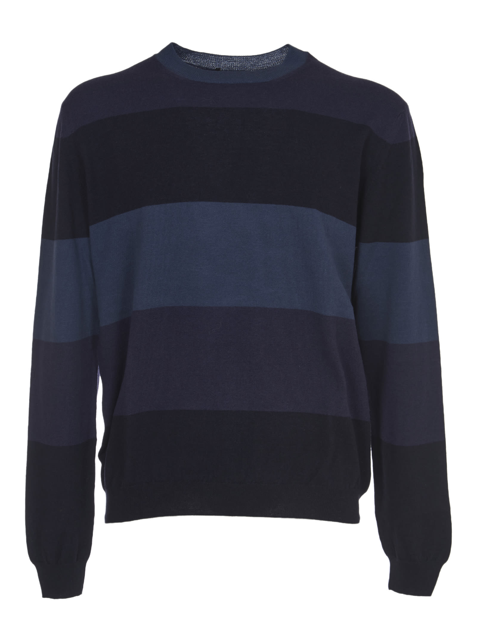 Fabrizio del Carlo Blue Stripes Sweater