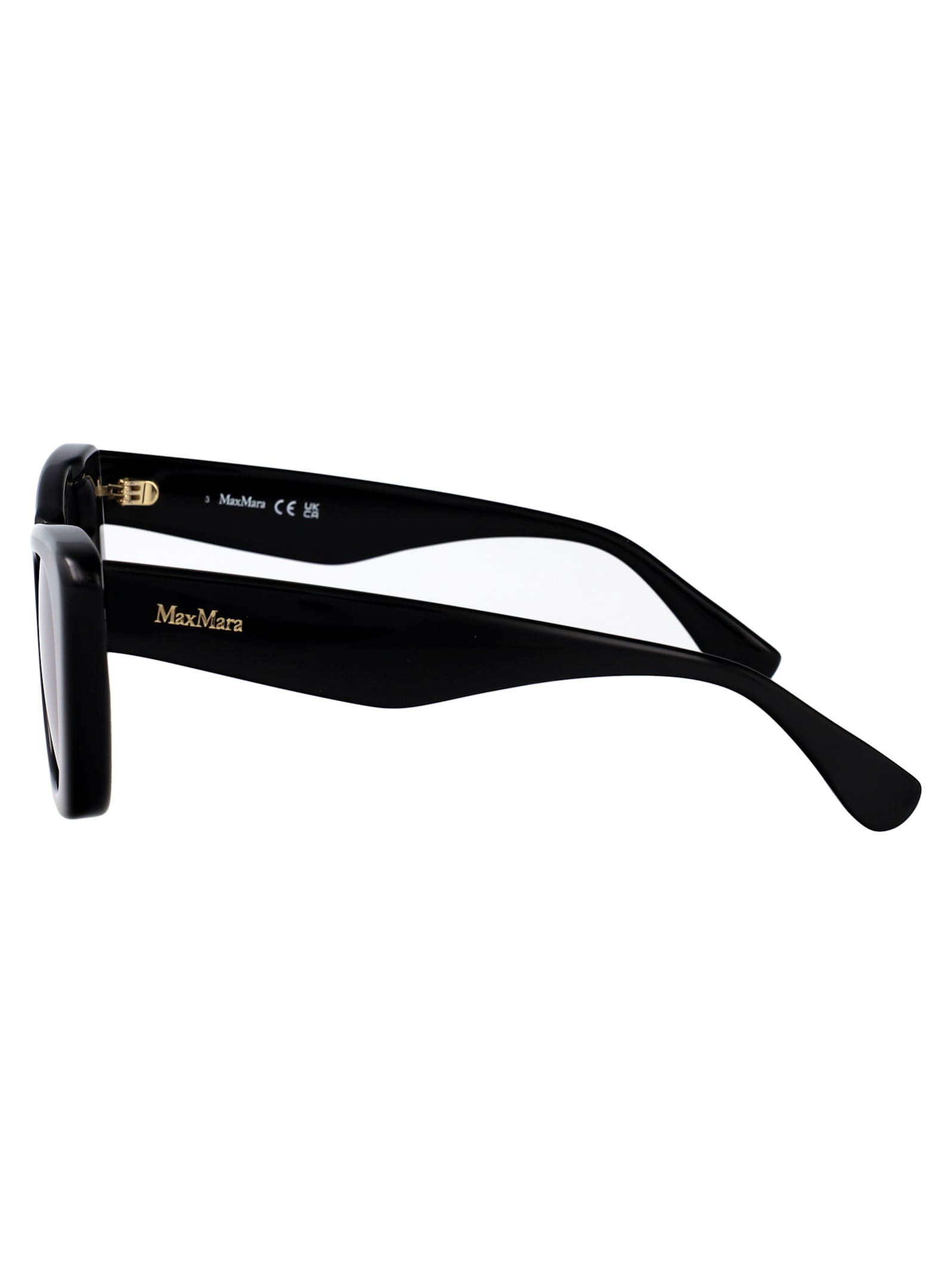 Max Mara Glimpse5 Sunglasses In Black