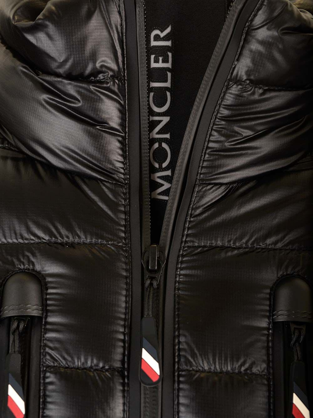 Shop Moncler Hers Short Down Jacket In Black