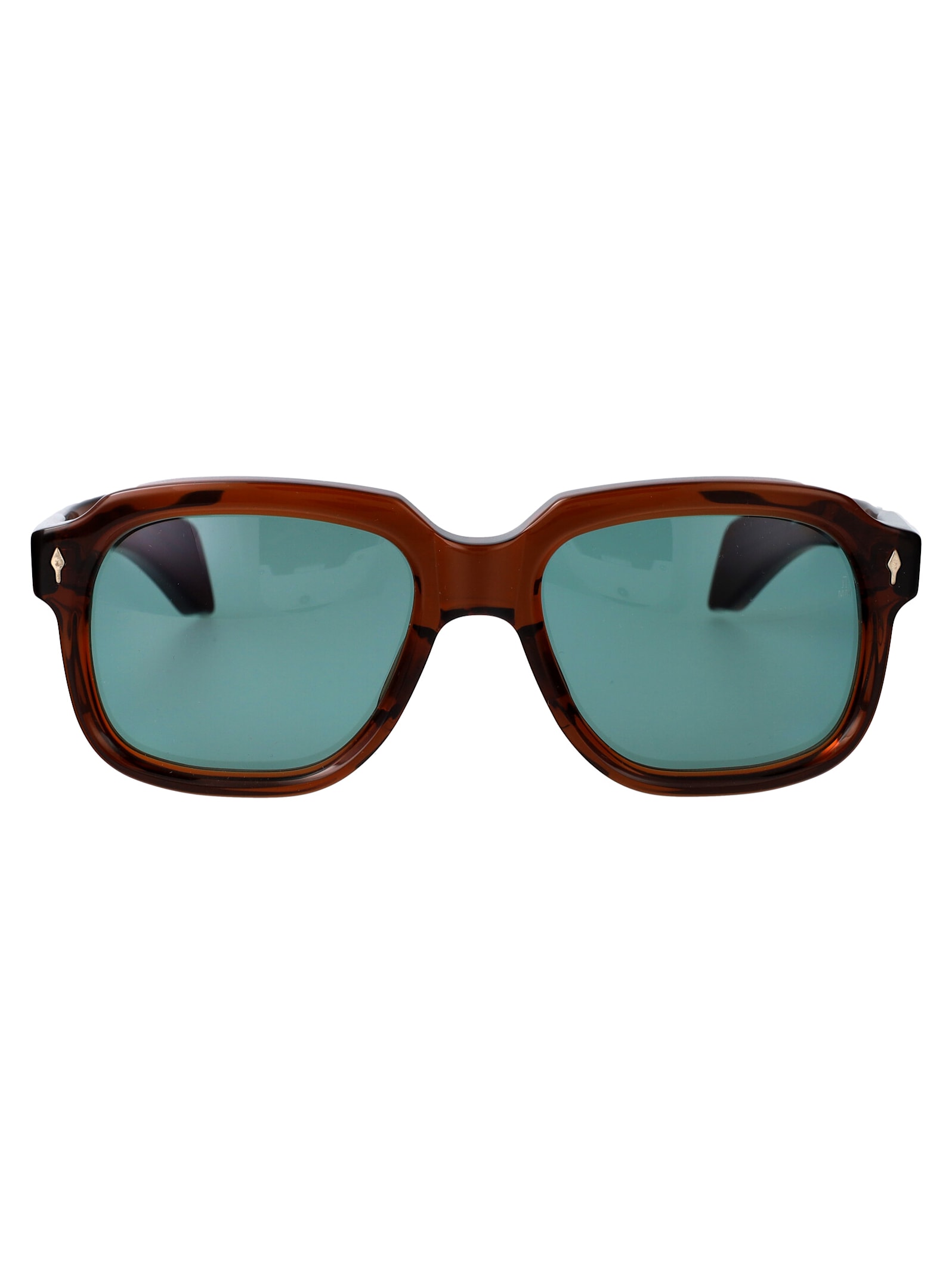 Jacques Marie Mage Union Sunglasses In Brown